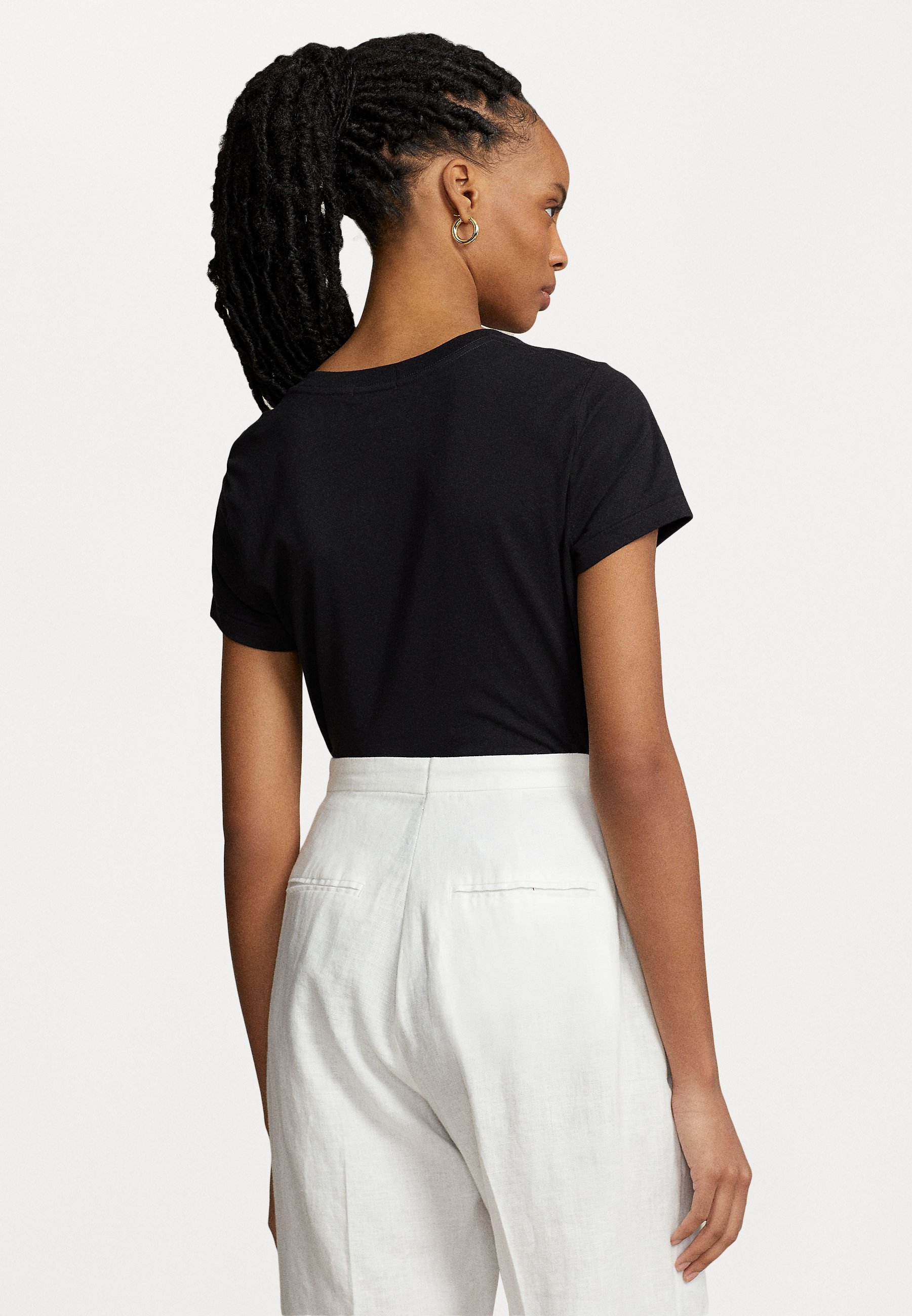 Polo Ralph Lauren TEE SHORT - Basic T-shirt -  black/black