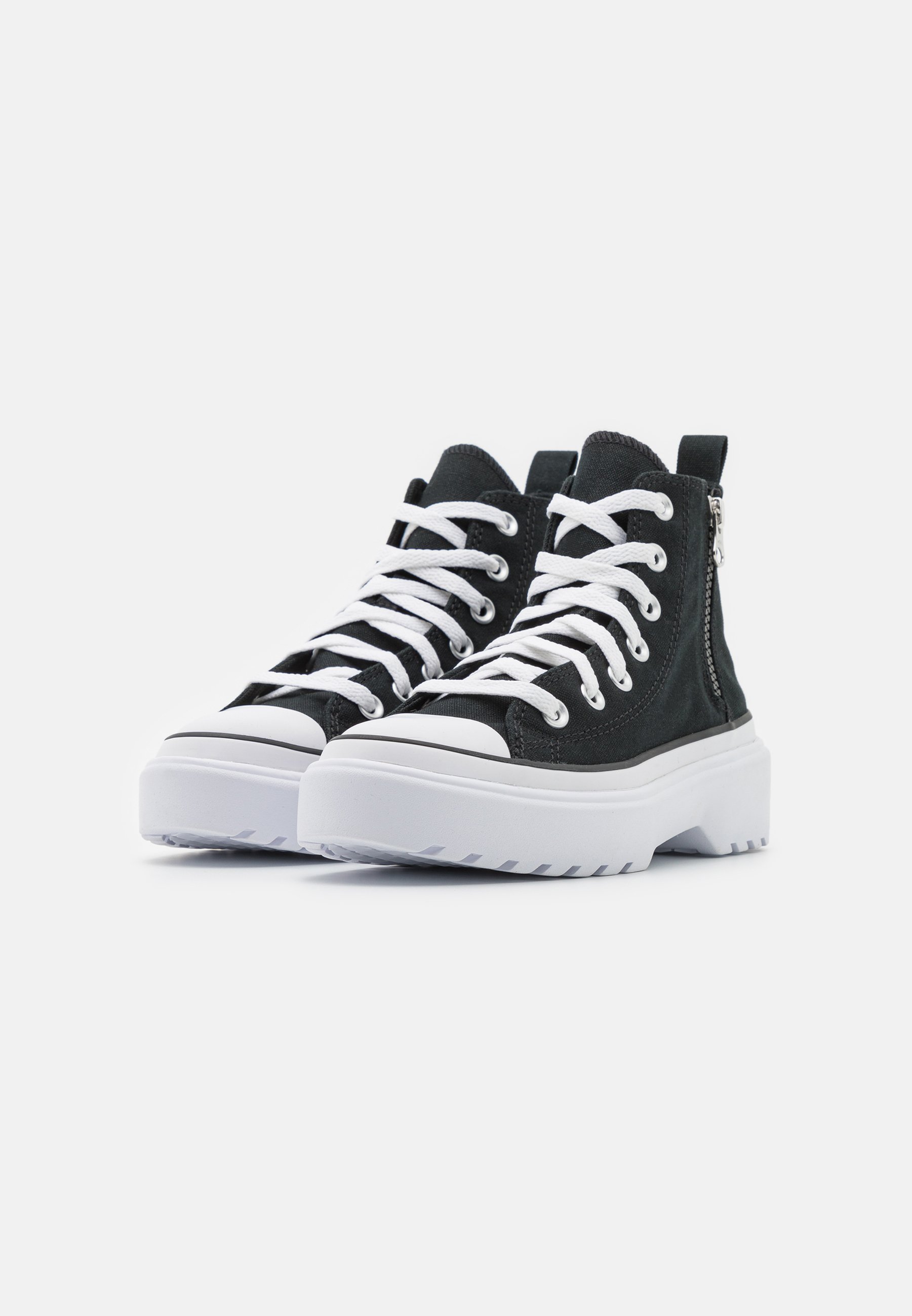 Converse CHUCK TAYLOR ALL STAR LUGGED LIFT PLATFORM UNISEX - High-top trainers - black/white/black