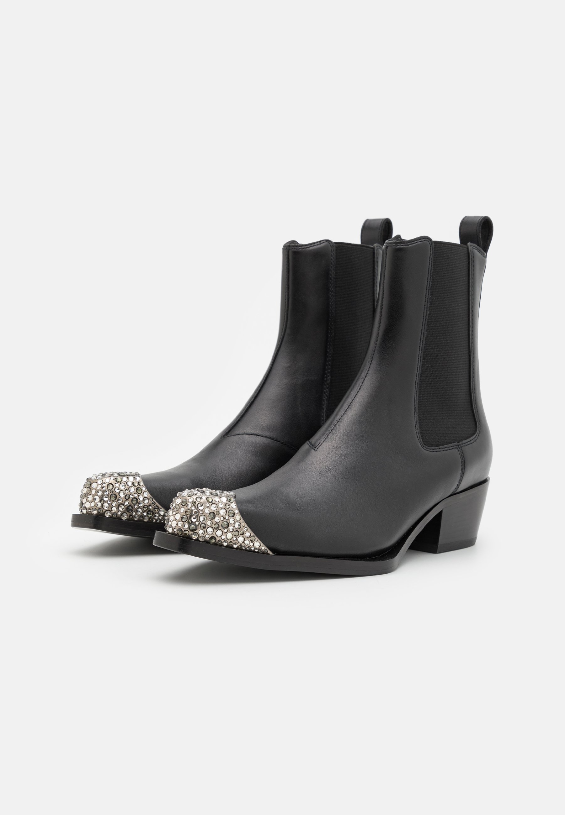 Diesel D-CALAMITY AB - Cowboy/biker ankle boot - black