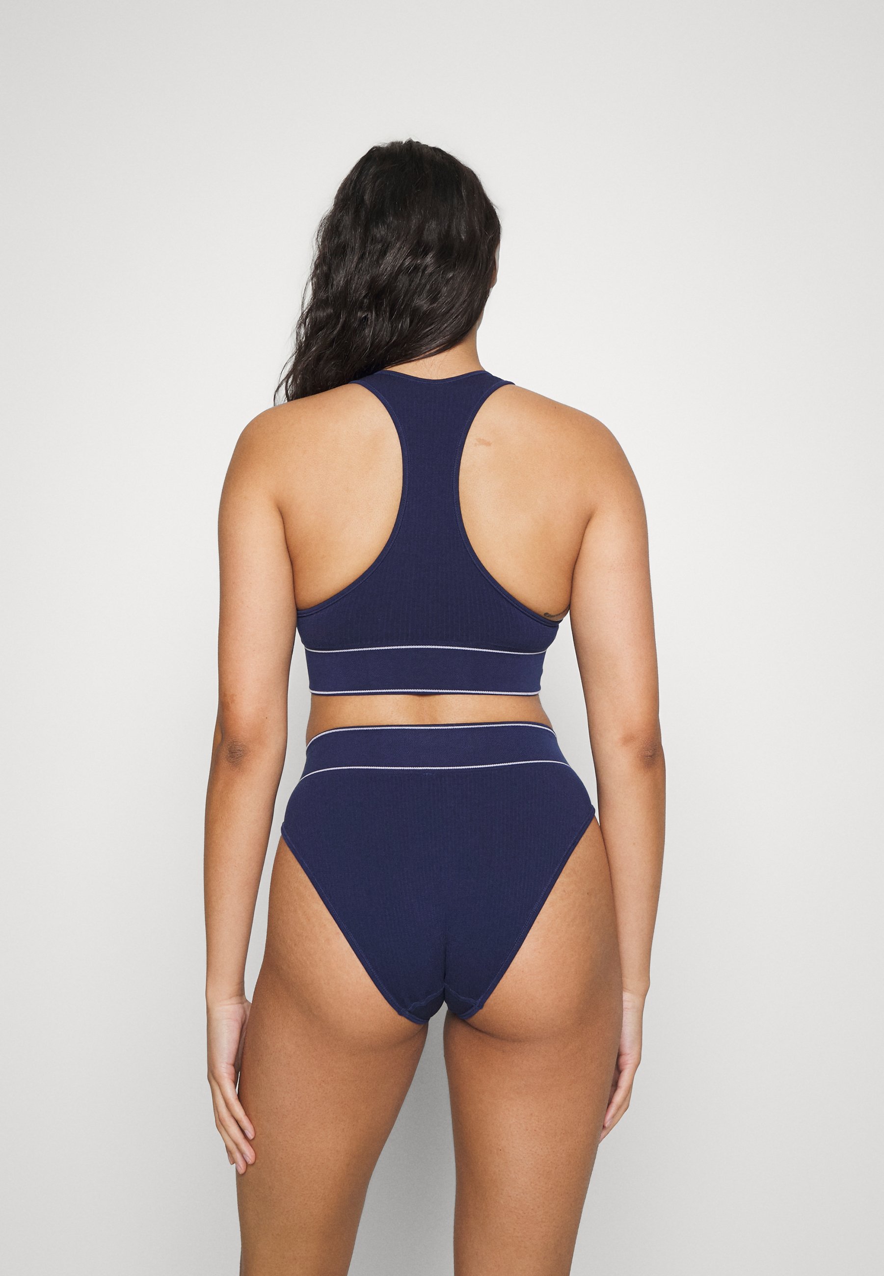 Polo Ralph Lauren HIGH WAIST BRIEF - Briefs - navy/dark blue
