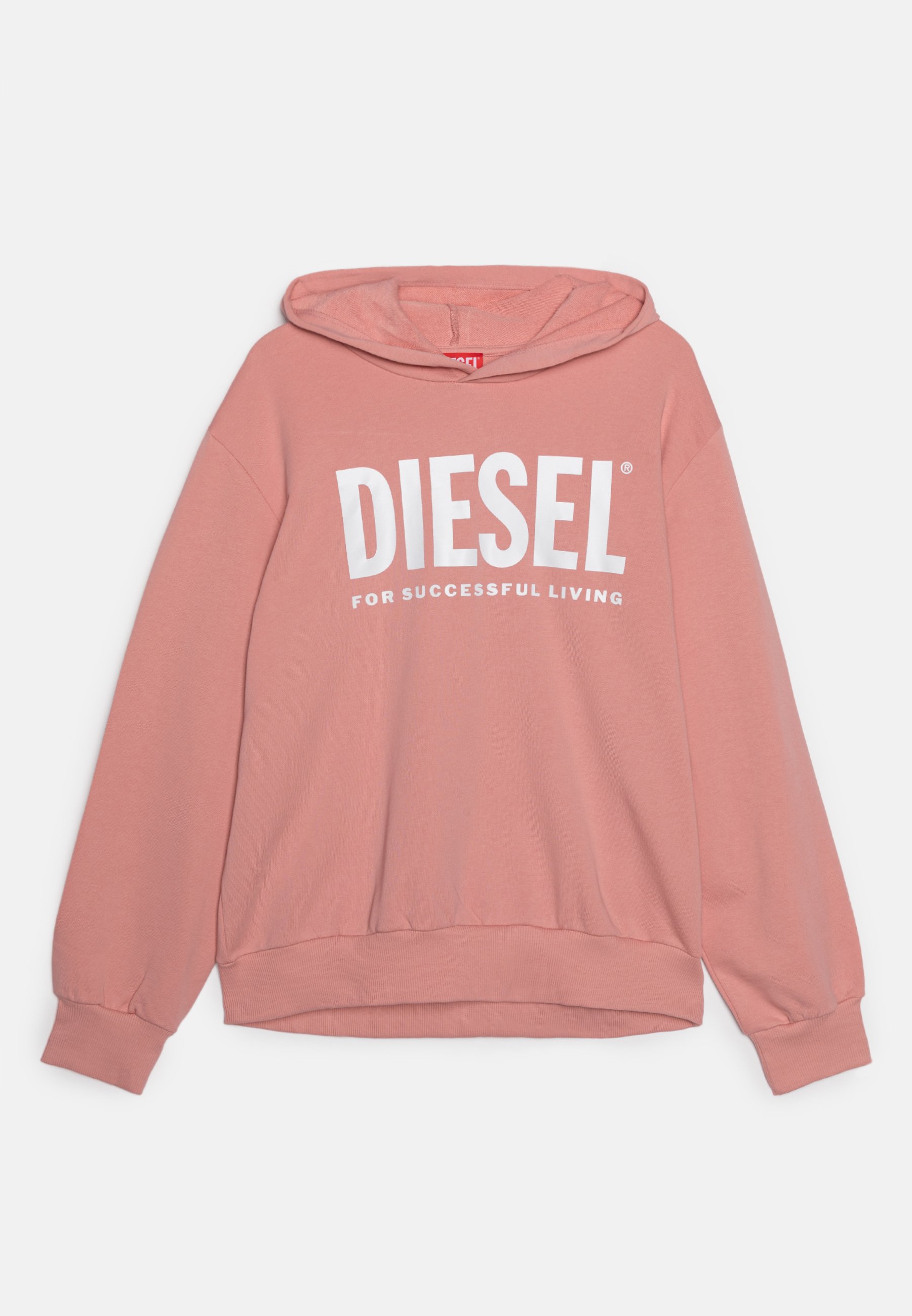 Diesel LSFORT DI OVER HOOD UNISEX - Hoodie - candy pink/pink
