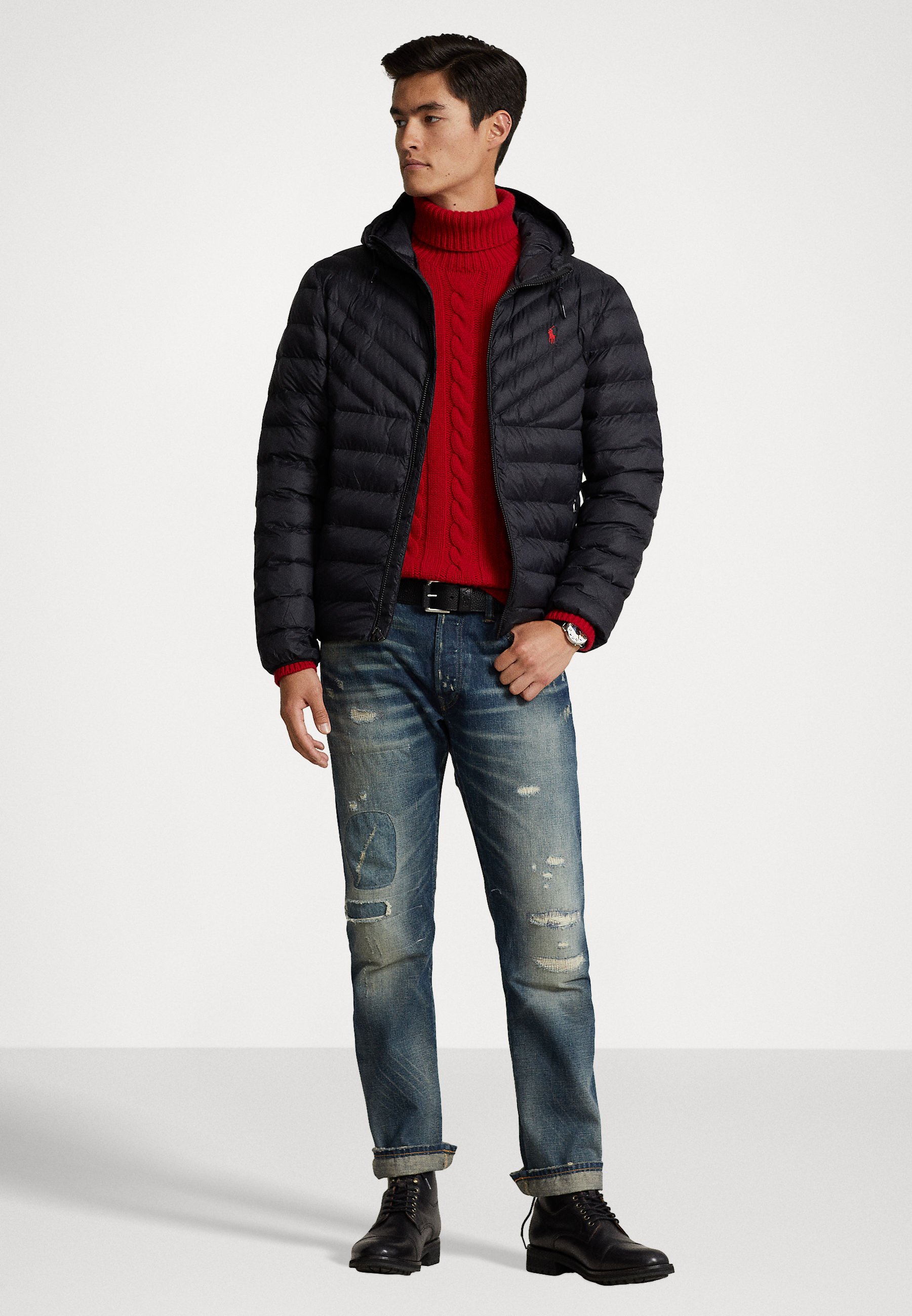 Polo Ralph Lauren TERRA INSULATED - Light jacket - polo black/black