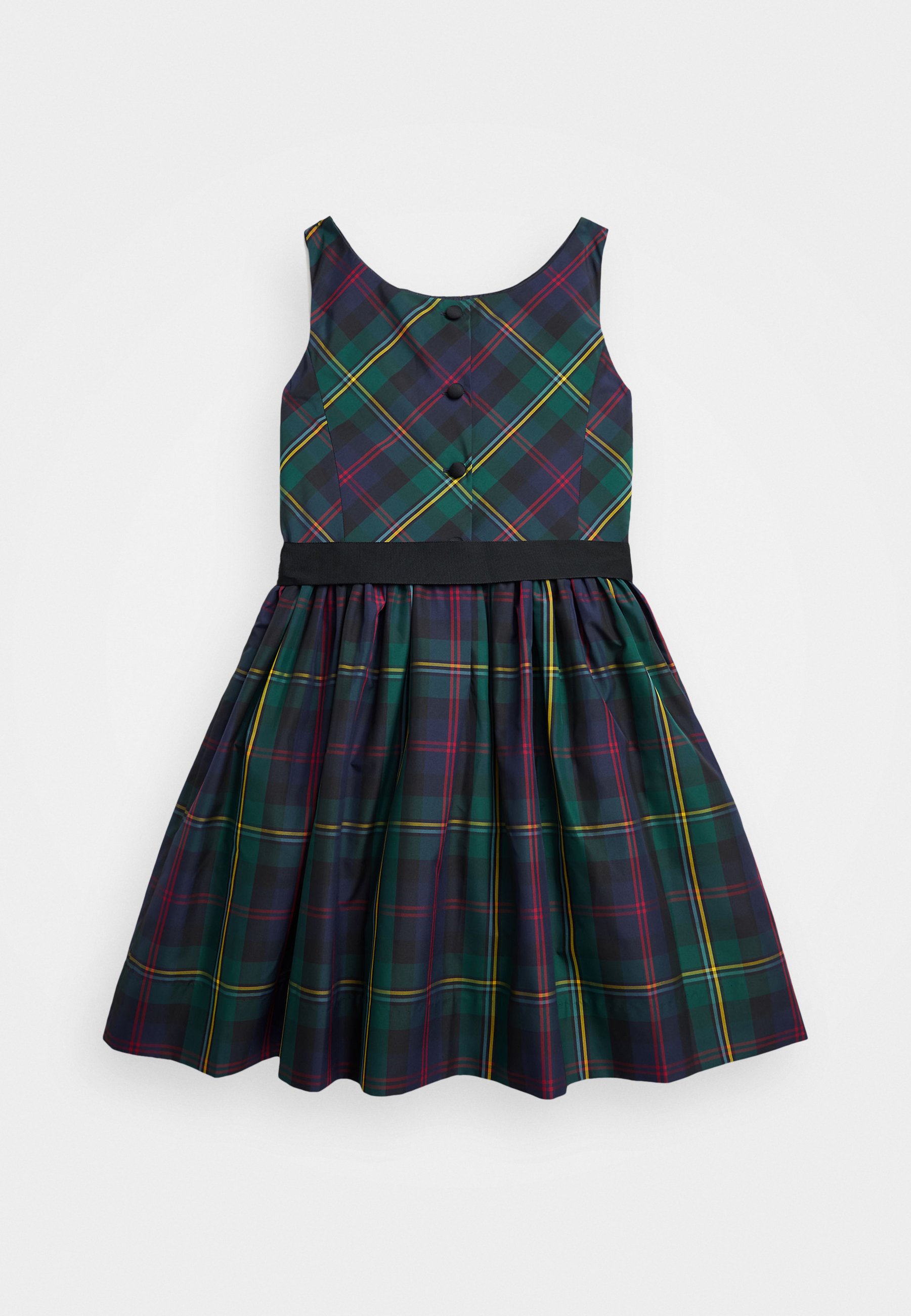 Polo Ralph Lauren VICENZA DAY DRESS - Cocktail dress / Party dress - green-black multi/dark green