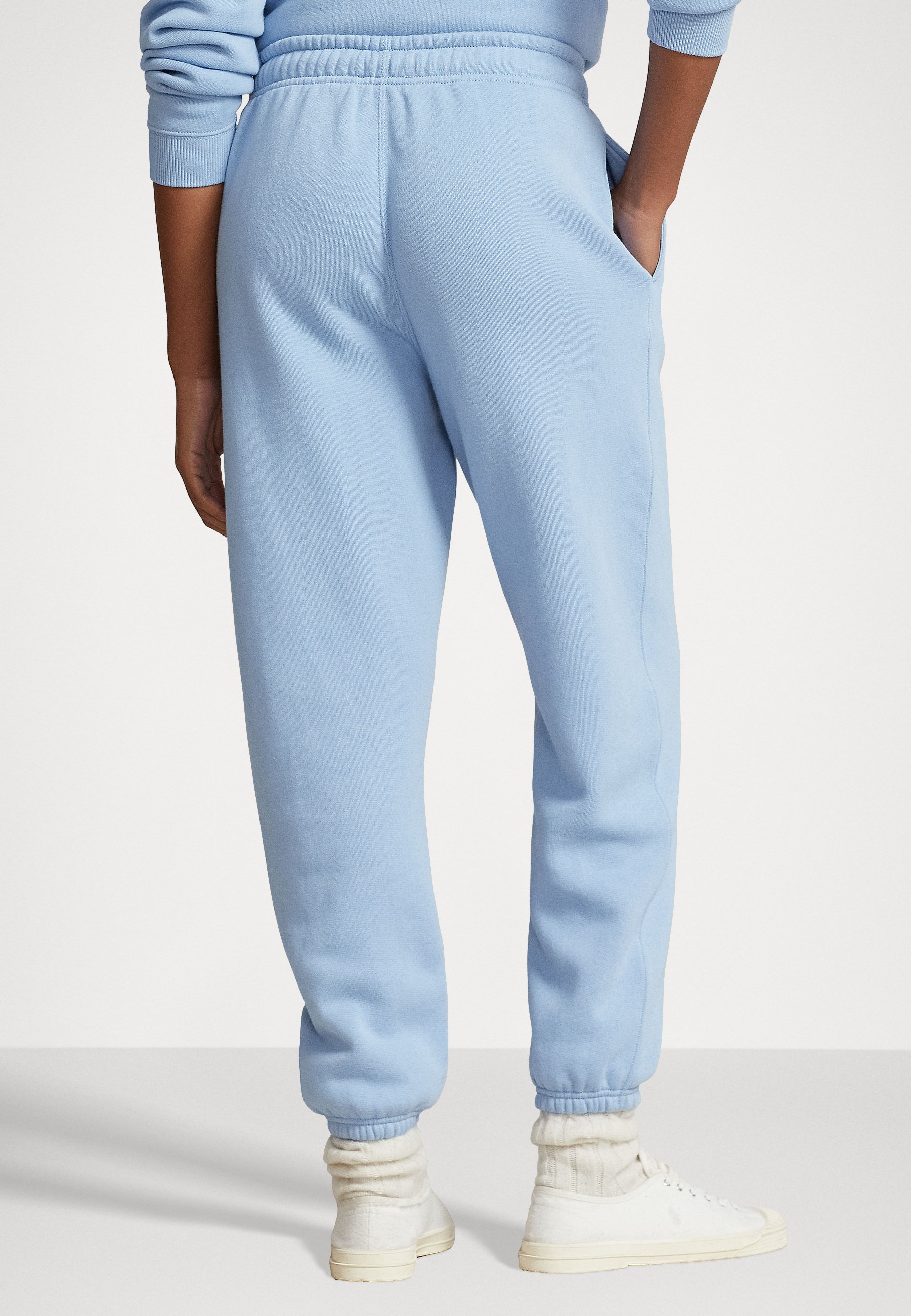 Polo Ralph Lauren ANKLE ATHLETIC - Tracksuit bottoms - chambray blue/blue