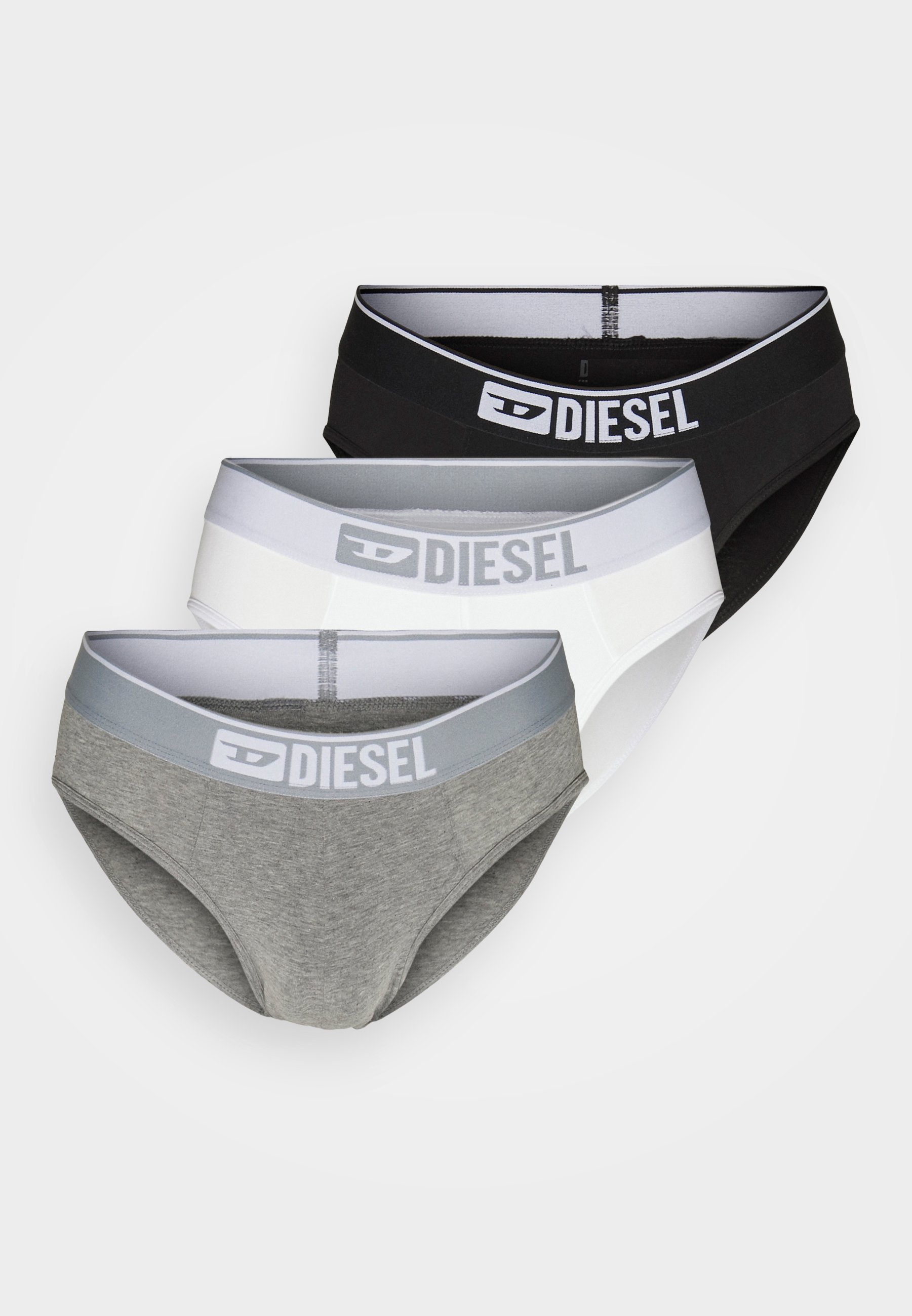 Diesel UMBR ANDRETHREEPACK - Briefs - white/gray/black/white
