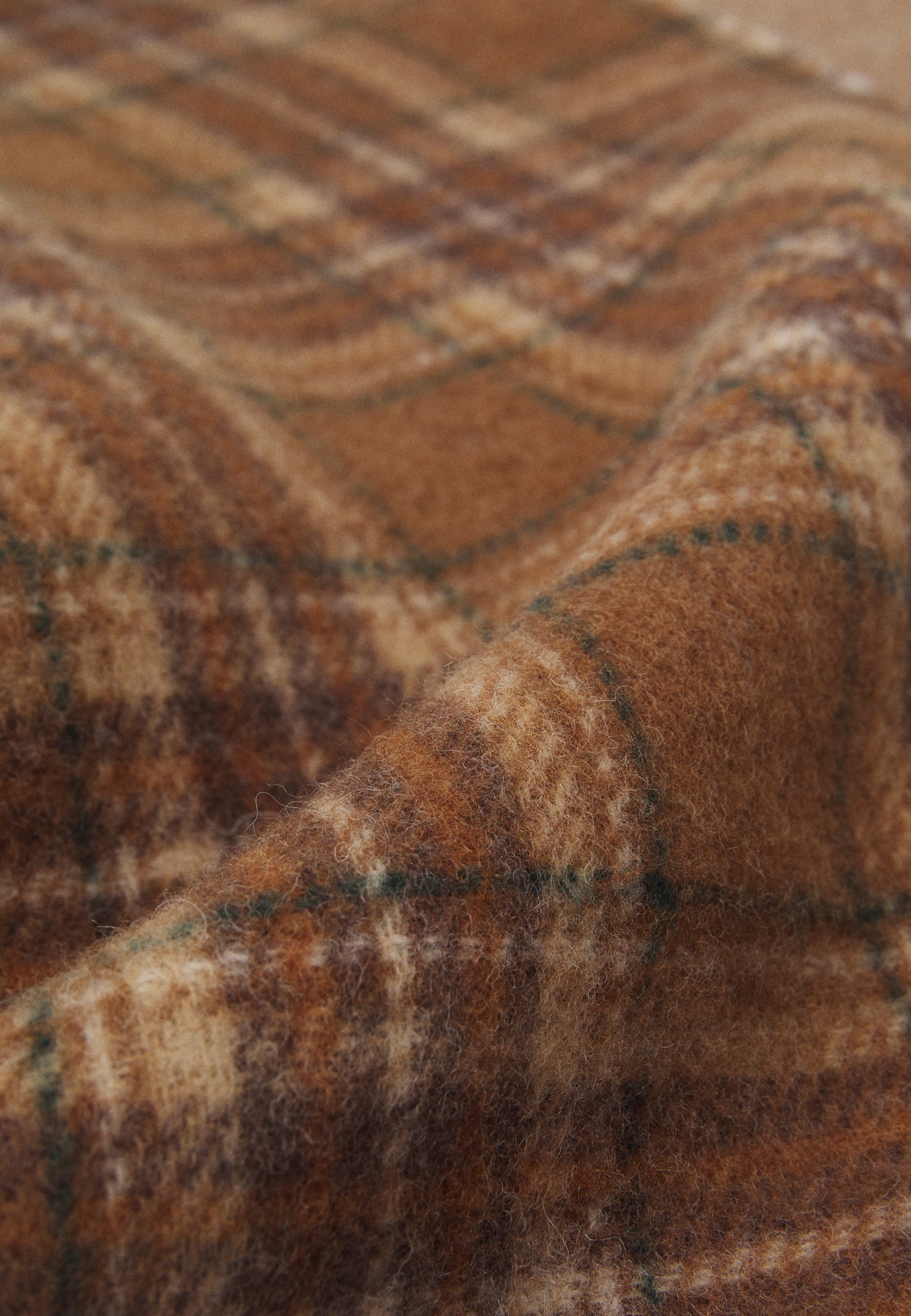 Polo Ralph Lauren GENTS SCARF UNISEX - Scarf - camel/brown plaid/camel