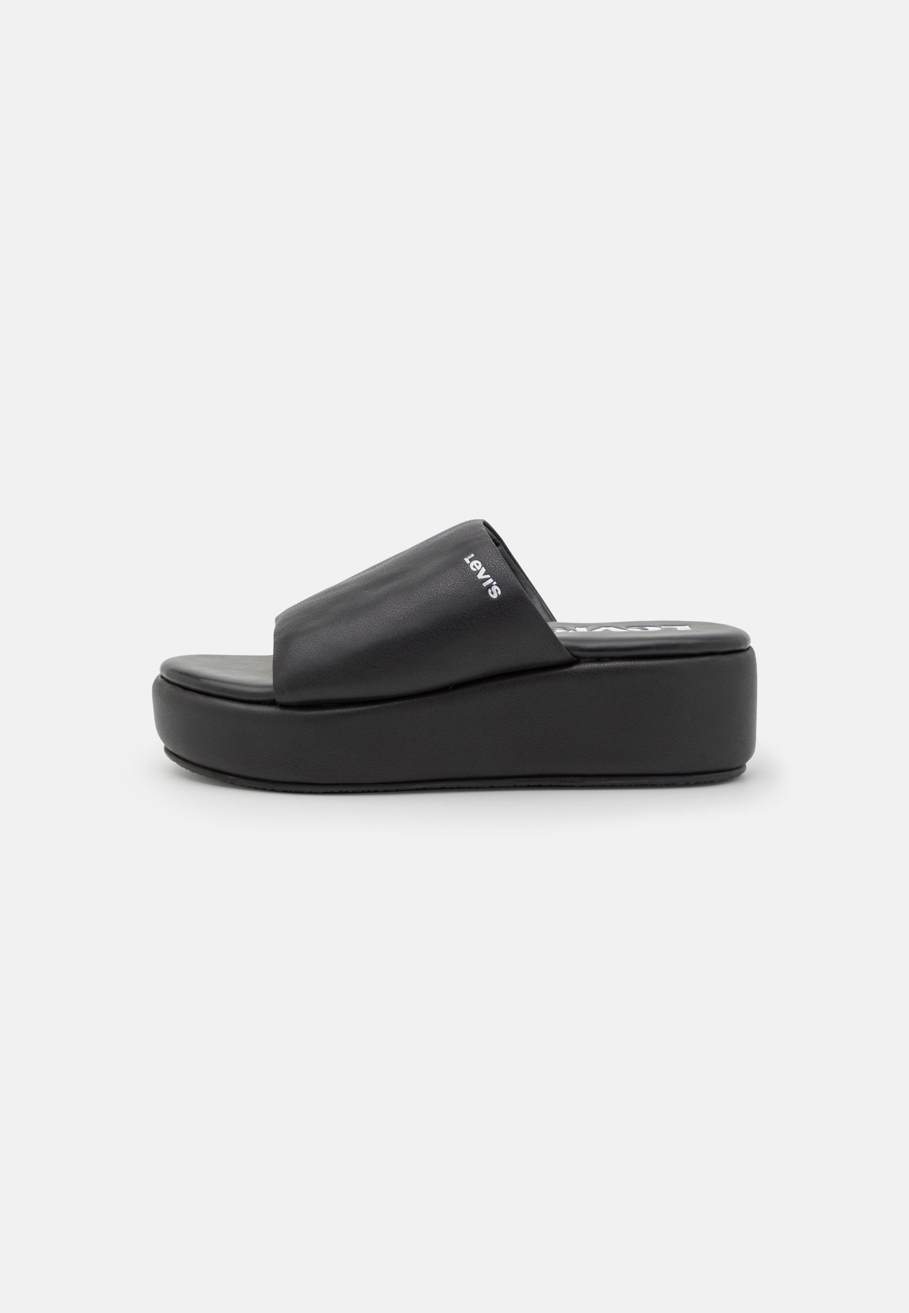 Levi's® CHARLOTTE - Heeled mules - full black/black