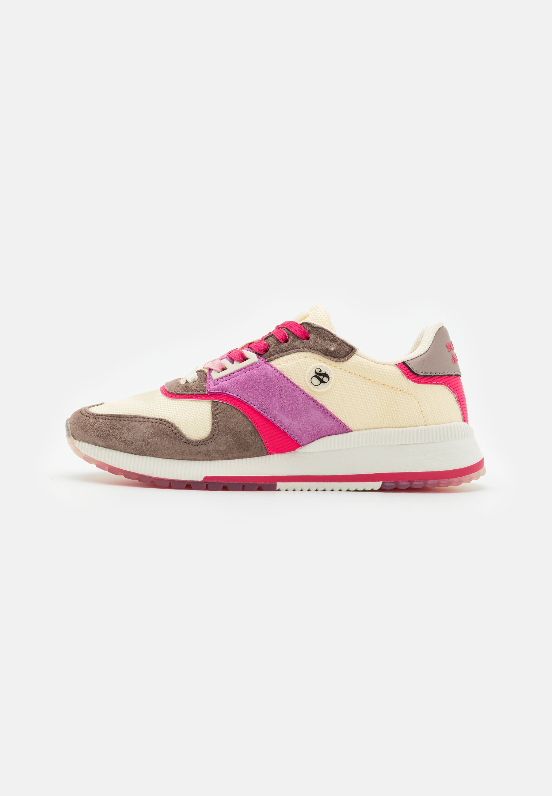 Scotch & Soda VIVI - Trainers - taupe/multi-coloured/pink