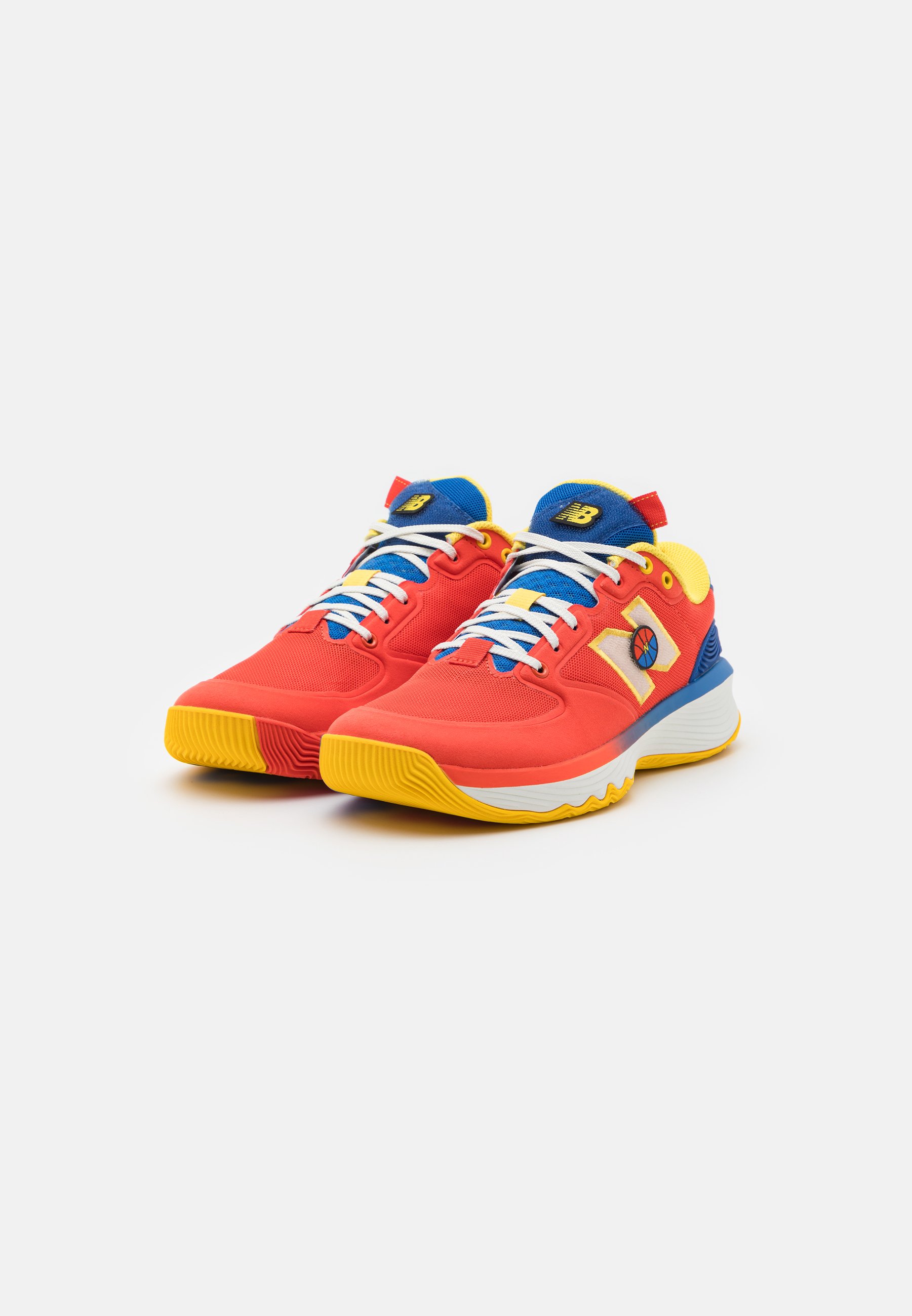 NB HESI  - Basketball shoes - neo flame/orange