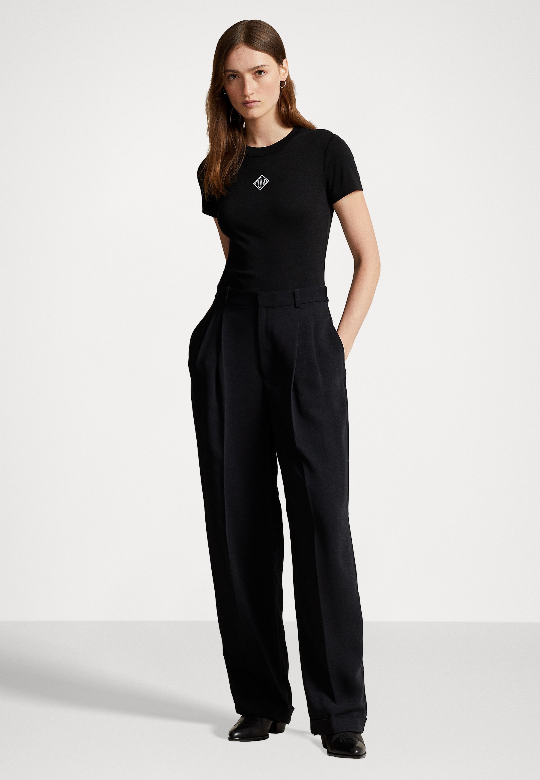 Polo Ralph Lauren SHORT SLEEVE - Basic T-shirt - black