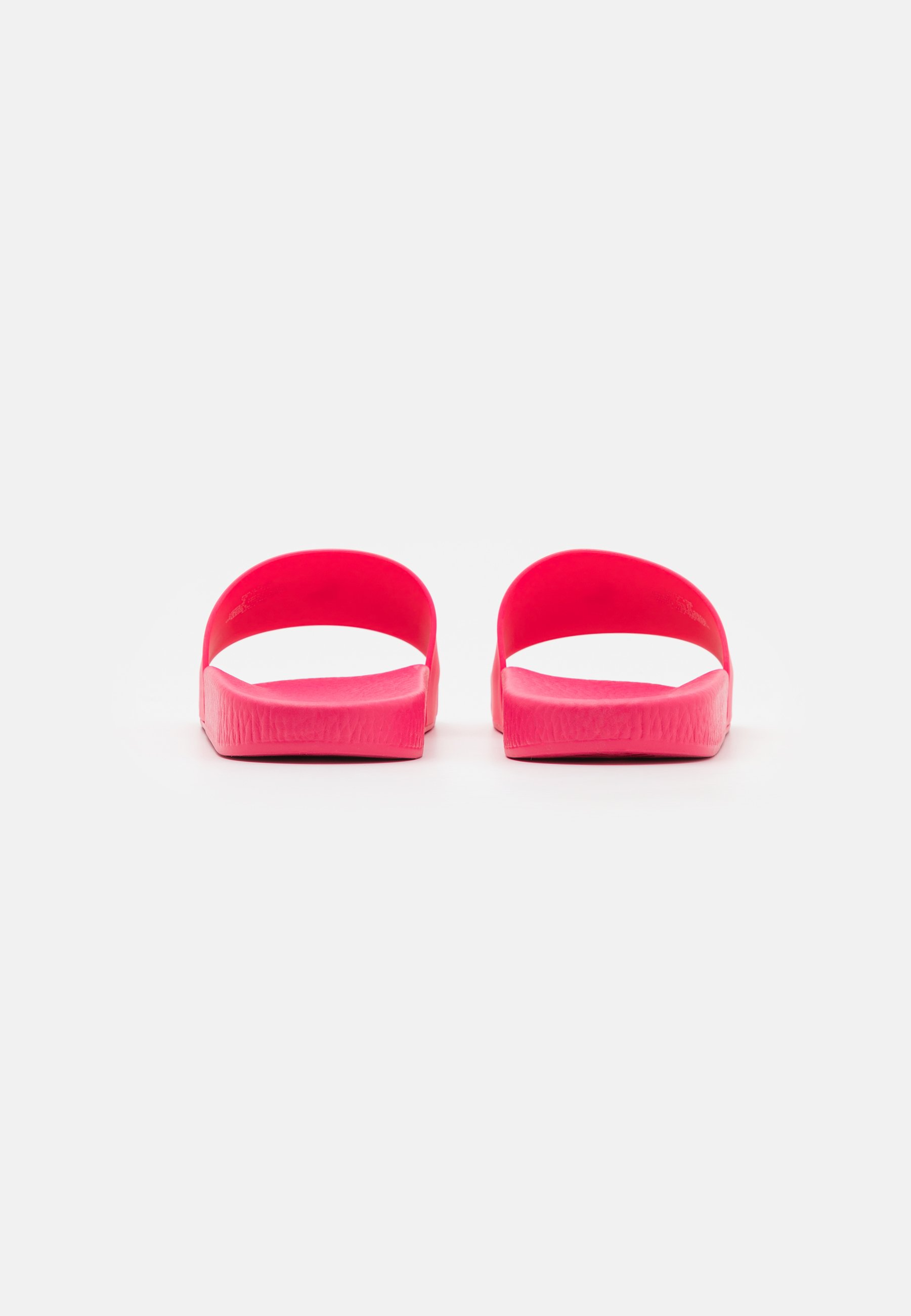 Polo Ralph Lauren SLIDE UNISEX - Pool slides - hot pink/white/pink