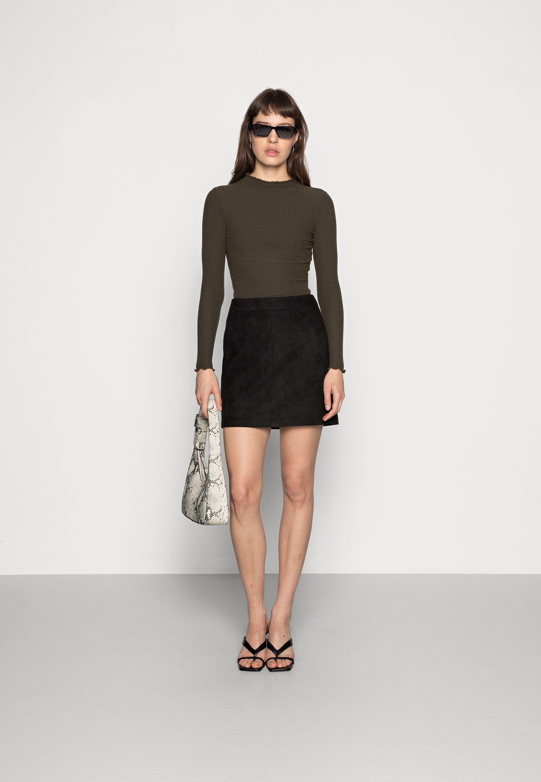 Vero Moda DONNADINA  - Pencil skirt - black