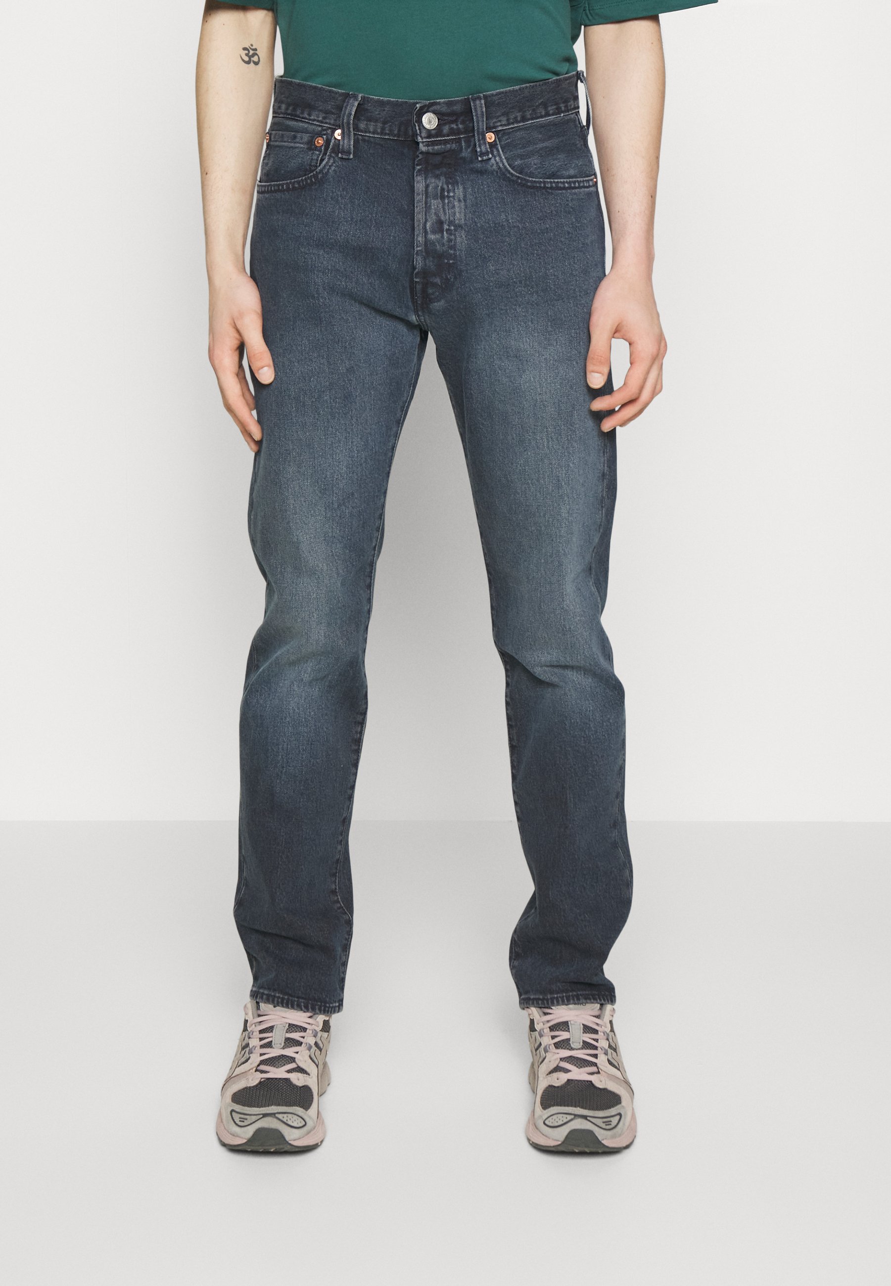 Levi's® 501® ORIGINAL - Straight leg jeans - blue black/dark-blue denim