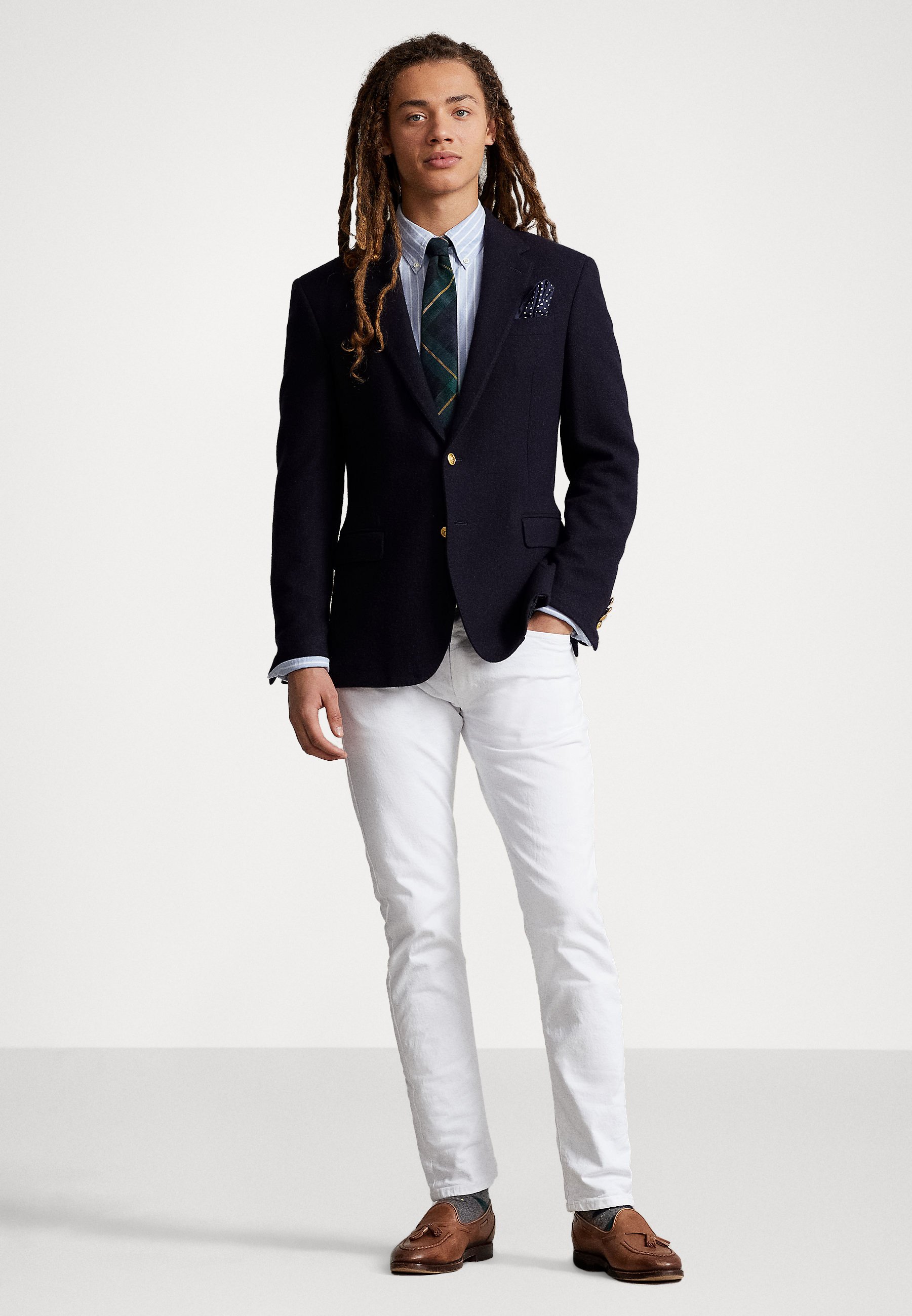 Polo Ralph Lauren SULLIVAN SLIM JEANS - Slim fit jeans - white