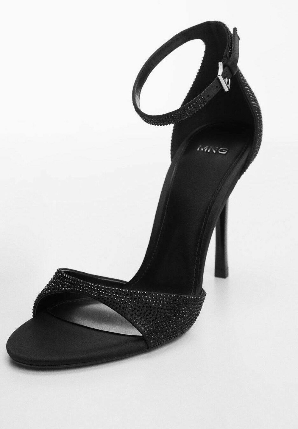 Mango HAKA - High heeled sandals - zwart/black