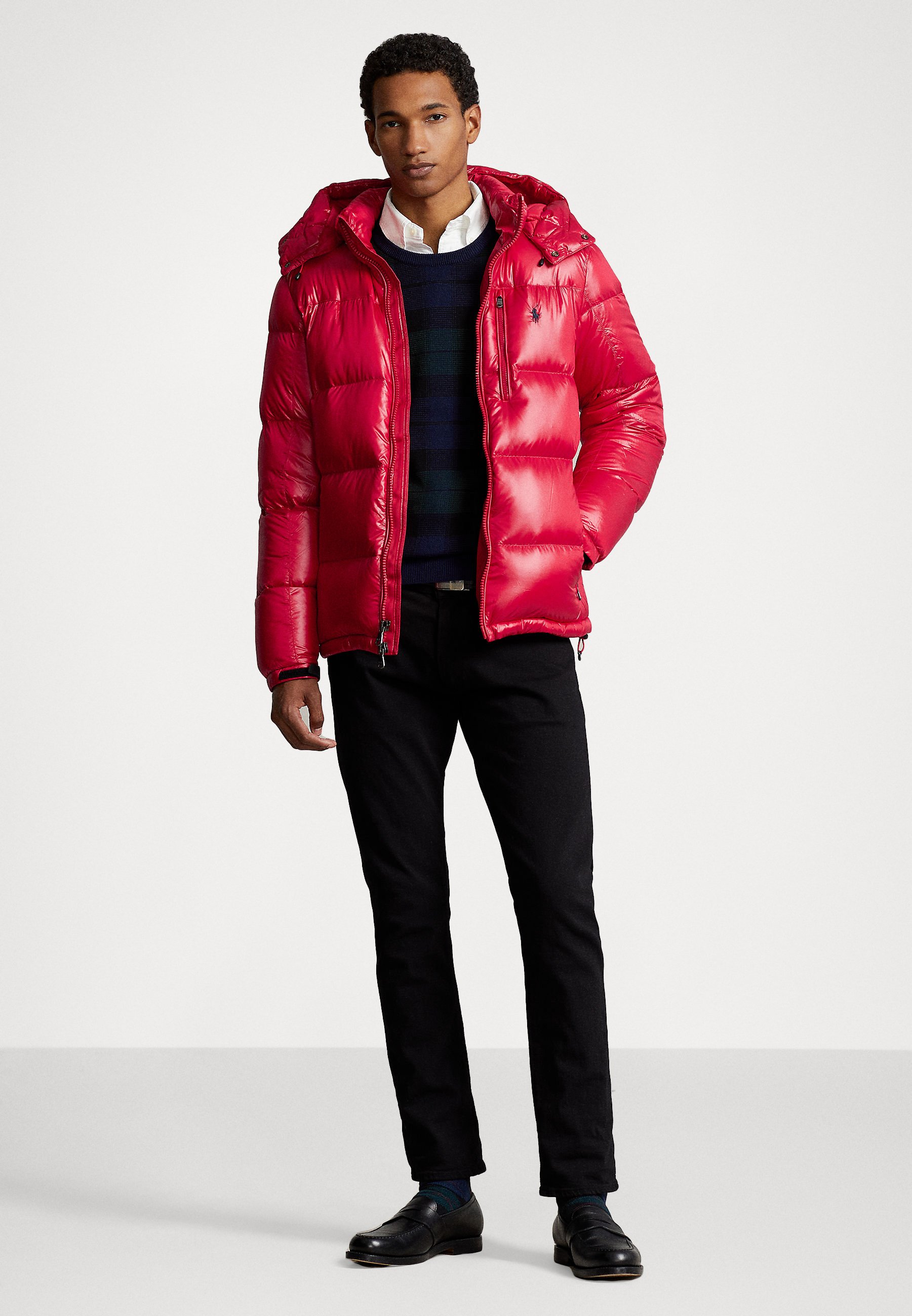 Polo Ralph Lauren INSULATED - Down jacket - red glossy/red