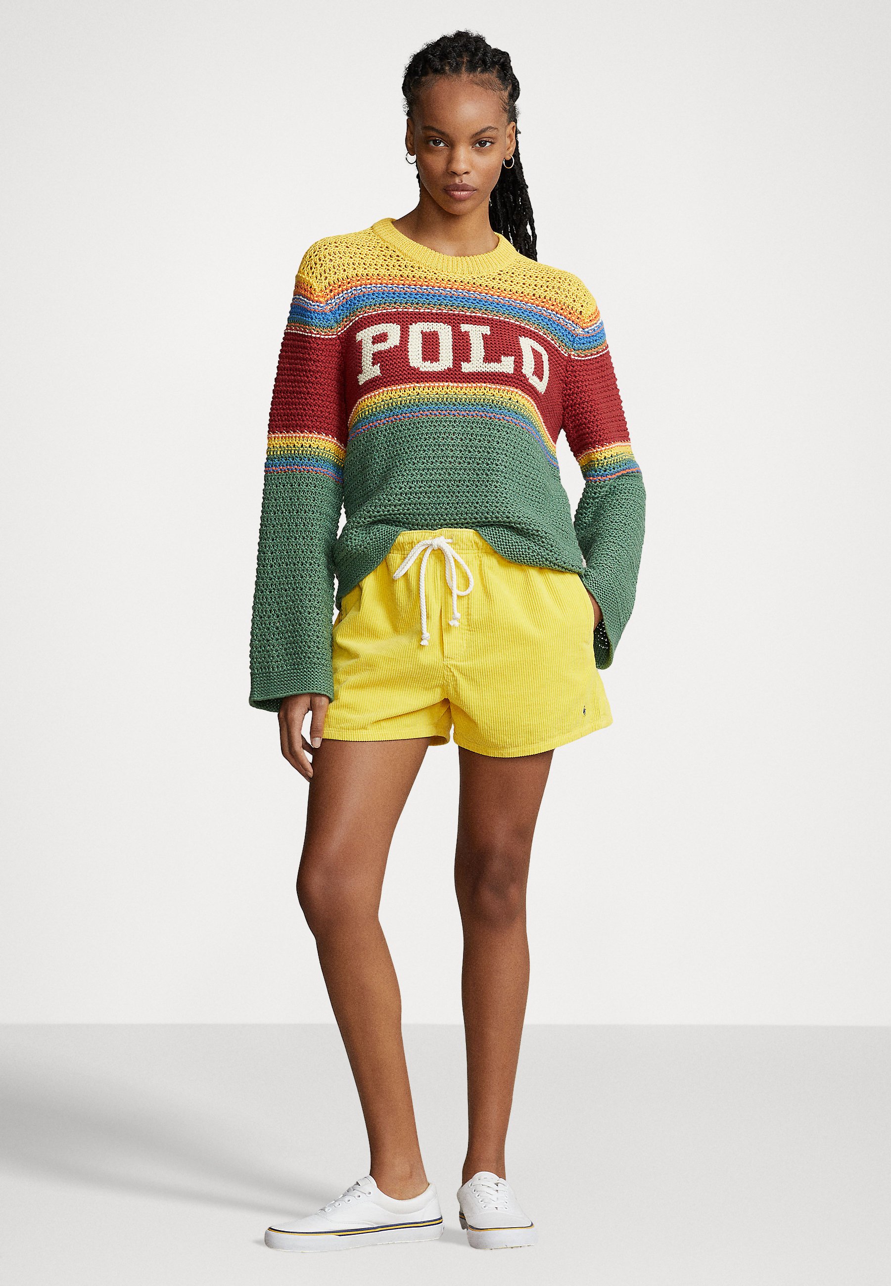 Polo Ralph Lauren LONG SLEEVE - Jumper - multi/multi-coloured