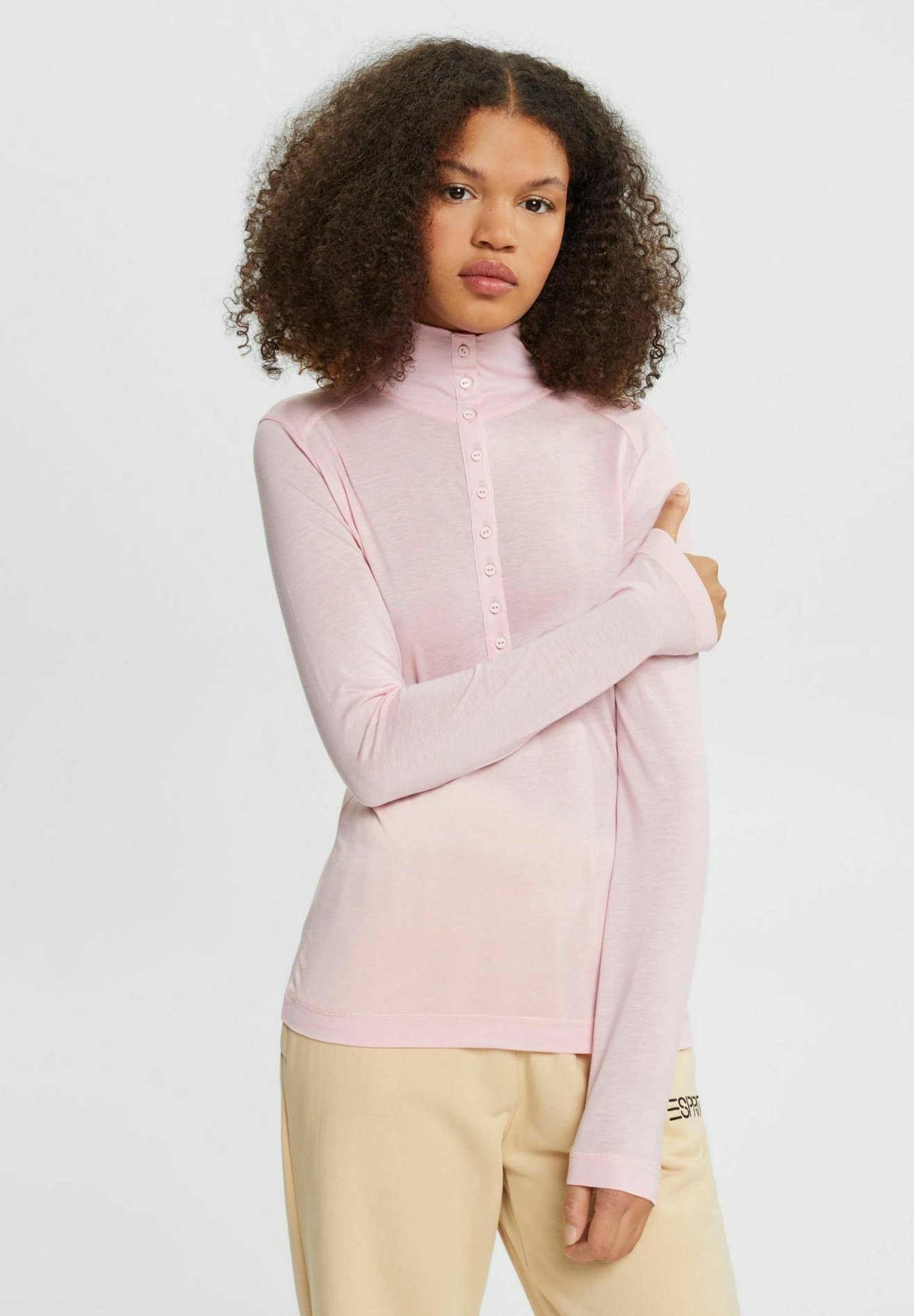 Esprit Long sleeved top - light pink/light red