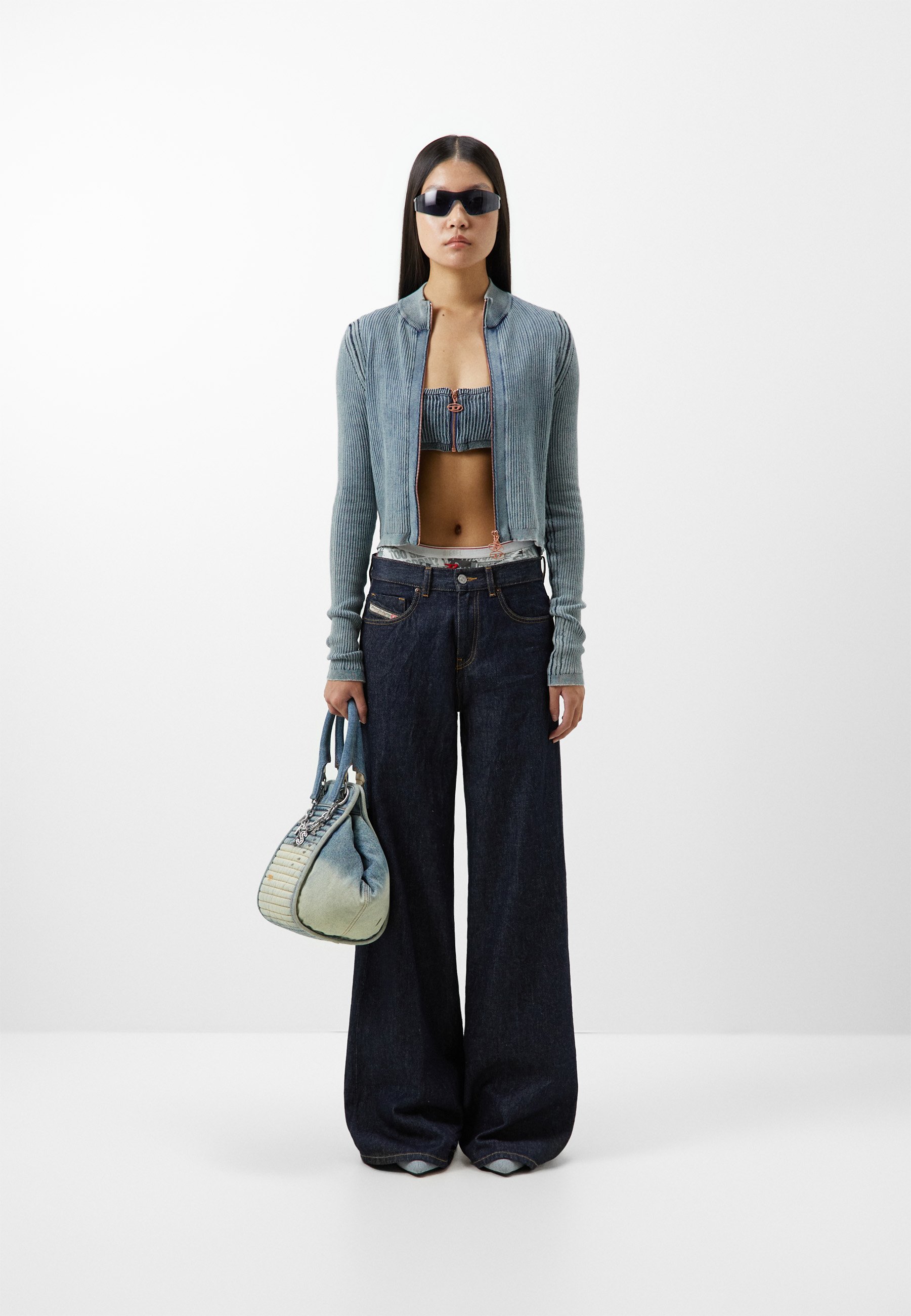 Diesel M-ANAFI - Cardigan - navy/dark blue
