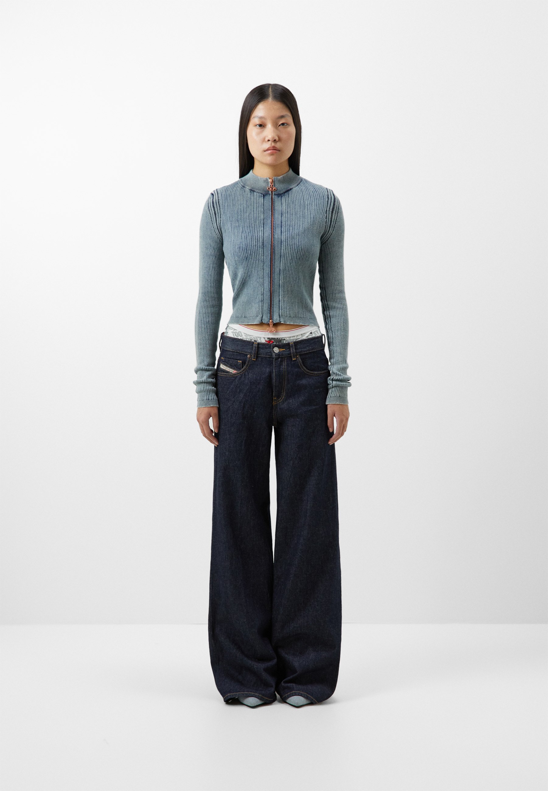 Diesel M-ANAFI - Cardigan - navy/dark blue