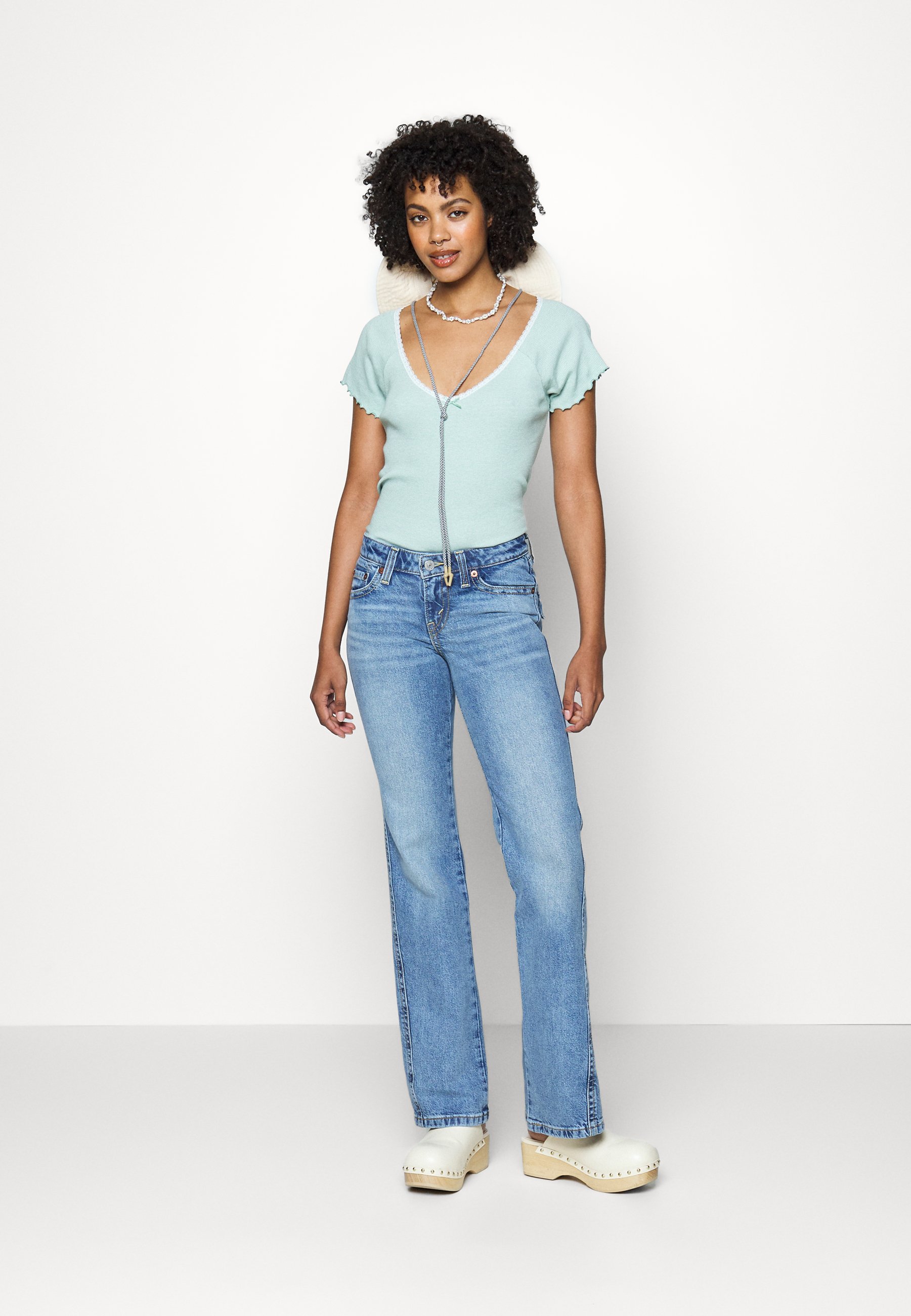 Levi's® NOUGHTIES BOOT - Bootcut jeans - reach for the stars/blue denim