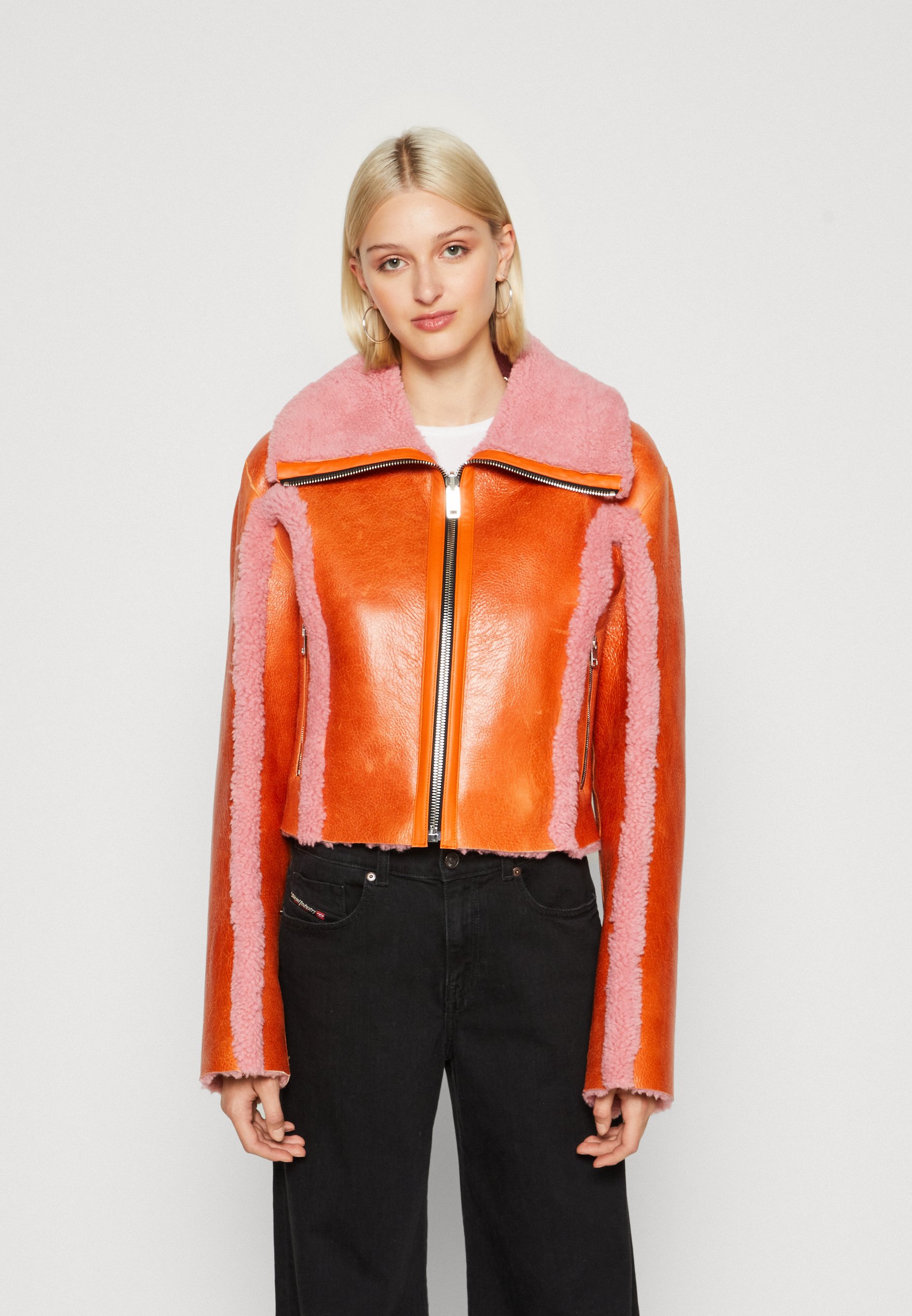 Diesel L-KRITI - Winter jacket - 3ce/orange