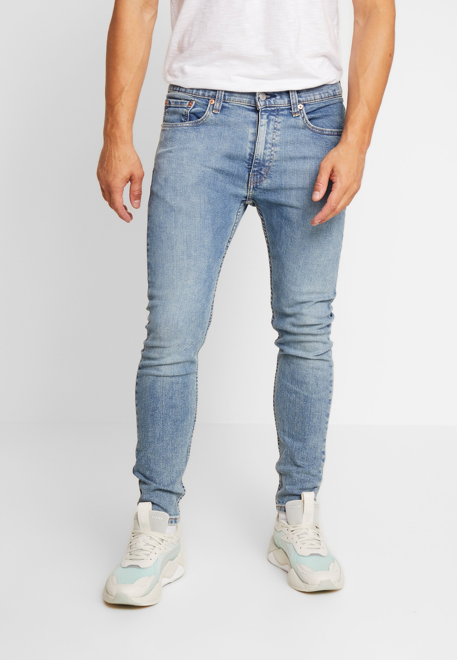 Levi's® 519™ EXT SKINNY HI-BALLB - Jeans Skinny Fit - pickels/light-blue denim