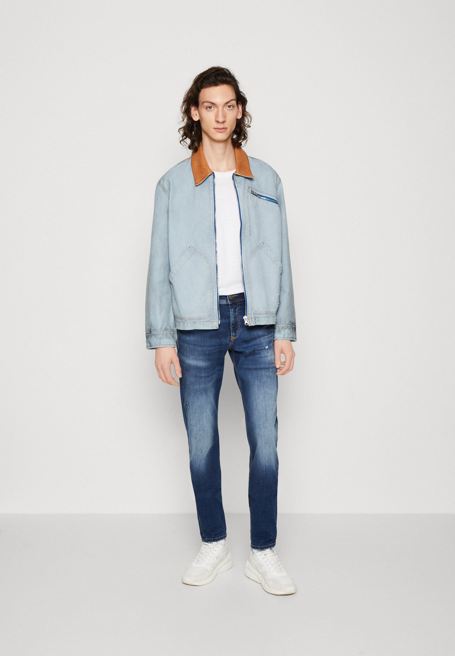 Diesel SLEENKER - Jeans Skinny Fit - tbc/blue denim