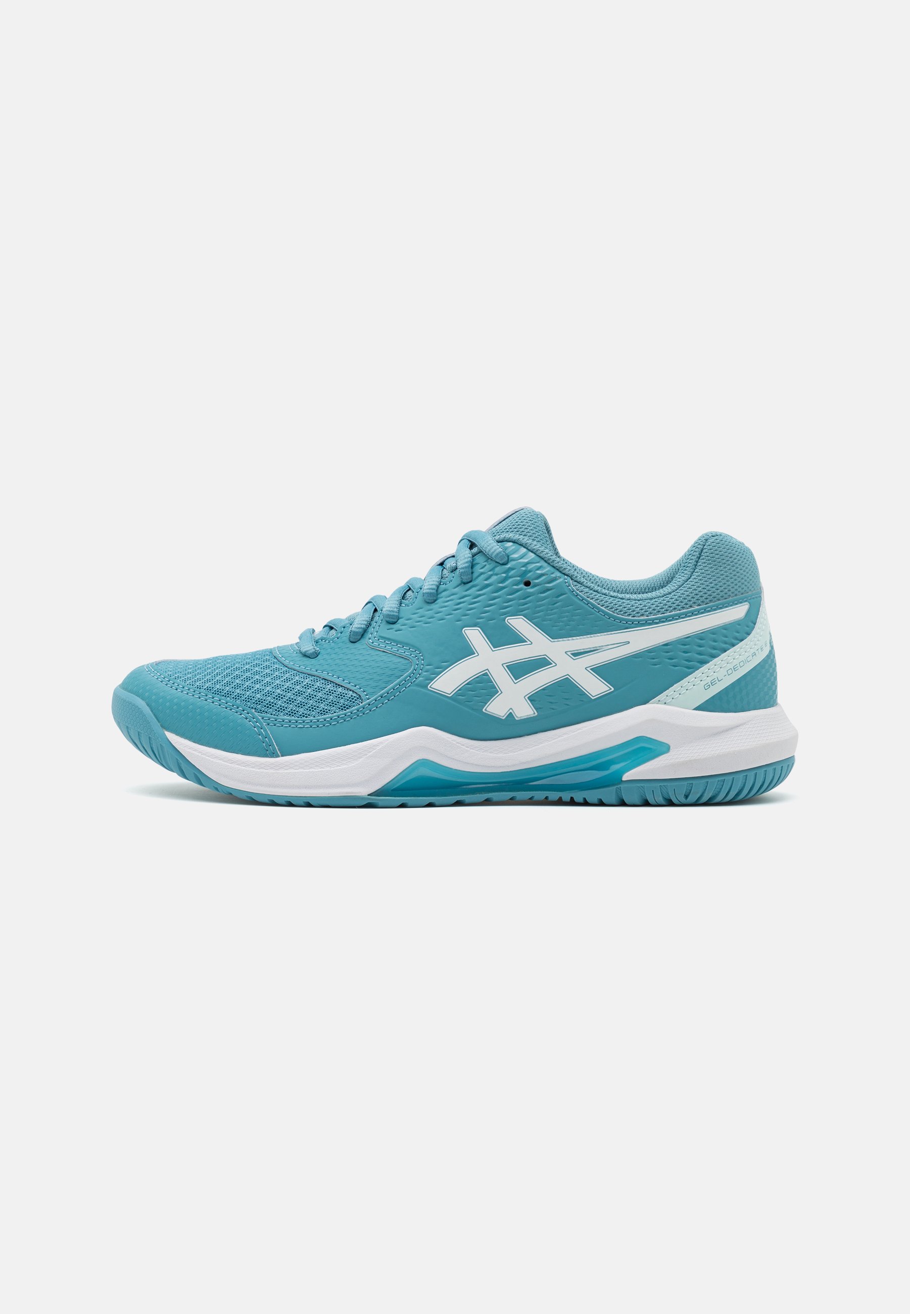 ASICS DEDICATE - Multicourt tennis shoes - gris blue/white/blue