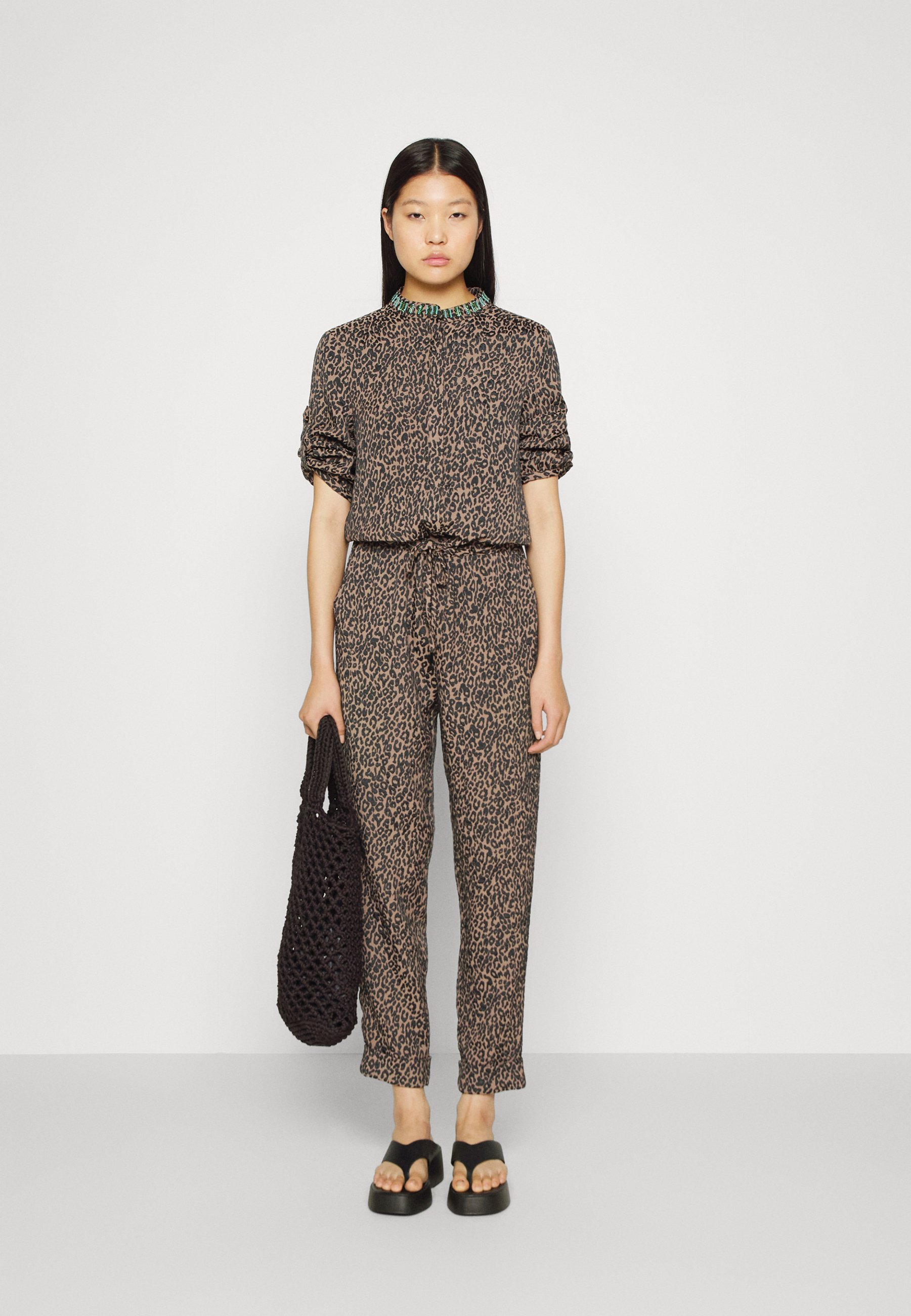 Scotch & Soda JACQUARD  - Jumpsuit - creatures of the night/multi-coloured
