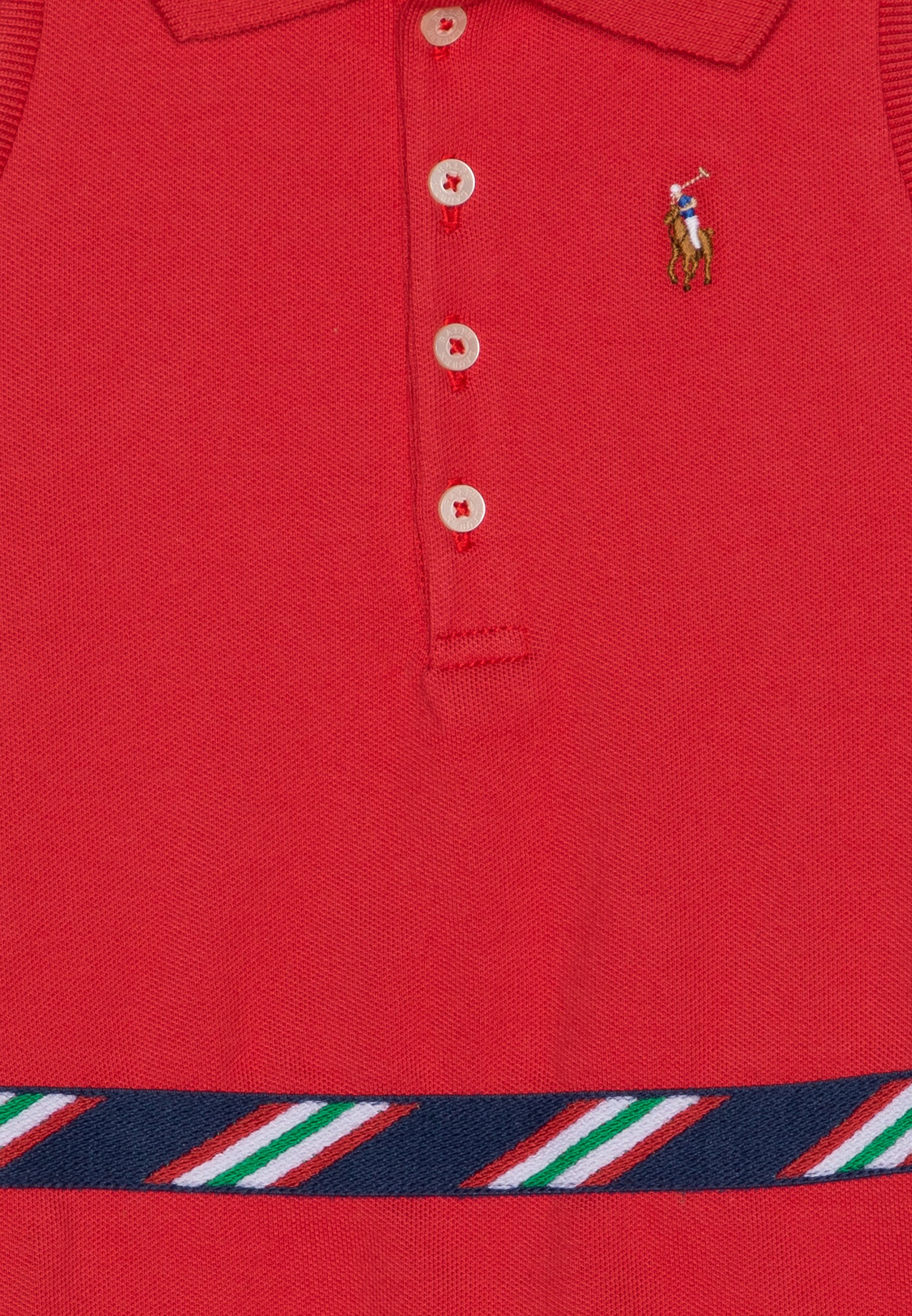 Polo Ralph Lauren DAY DRESS - Day dress - starboard red/red