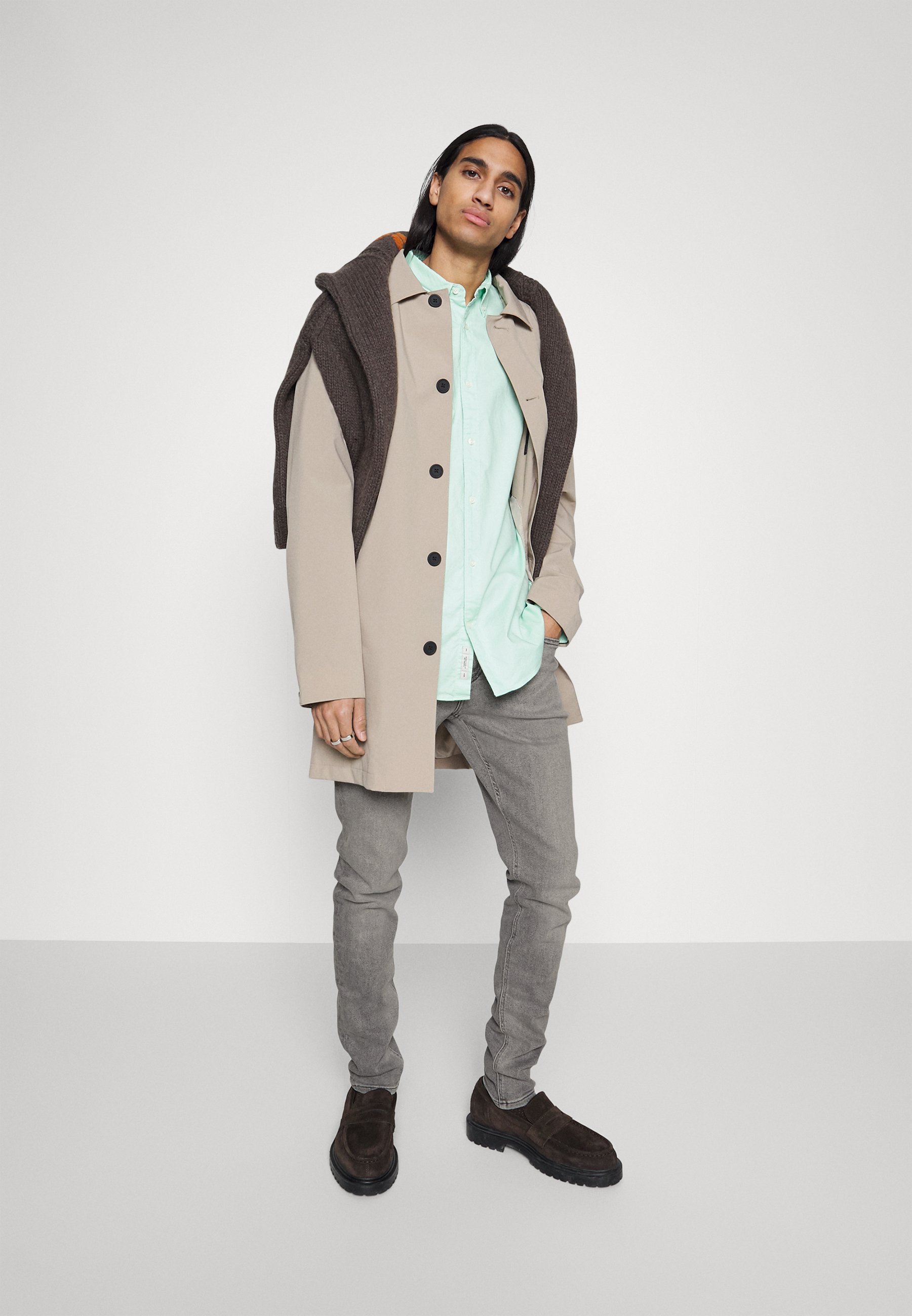 Scotch & Soda SKIM SKINNY LONGER DAYS - Jeans Skinny Fit - grey denim