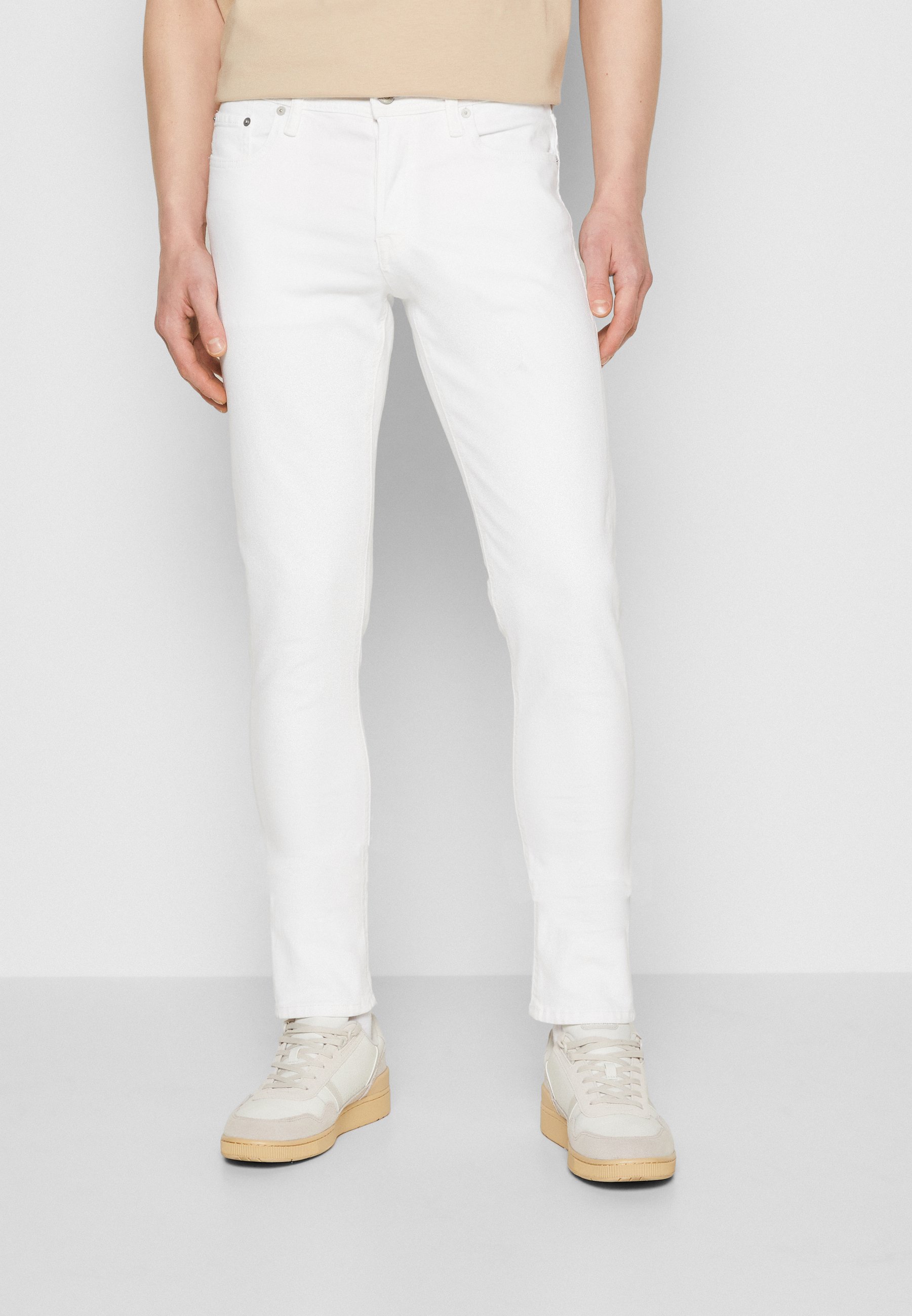 Jack &Jones JJIGLENN JJORIGINAL - Slim fit jeans - white denim