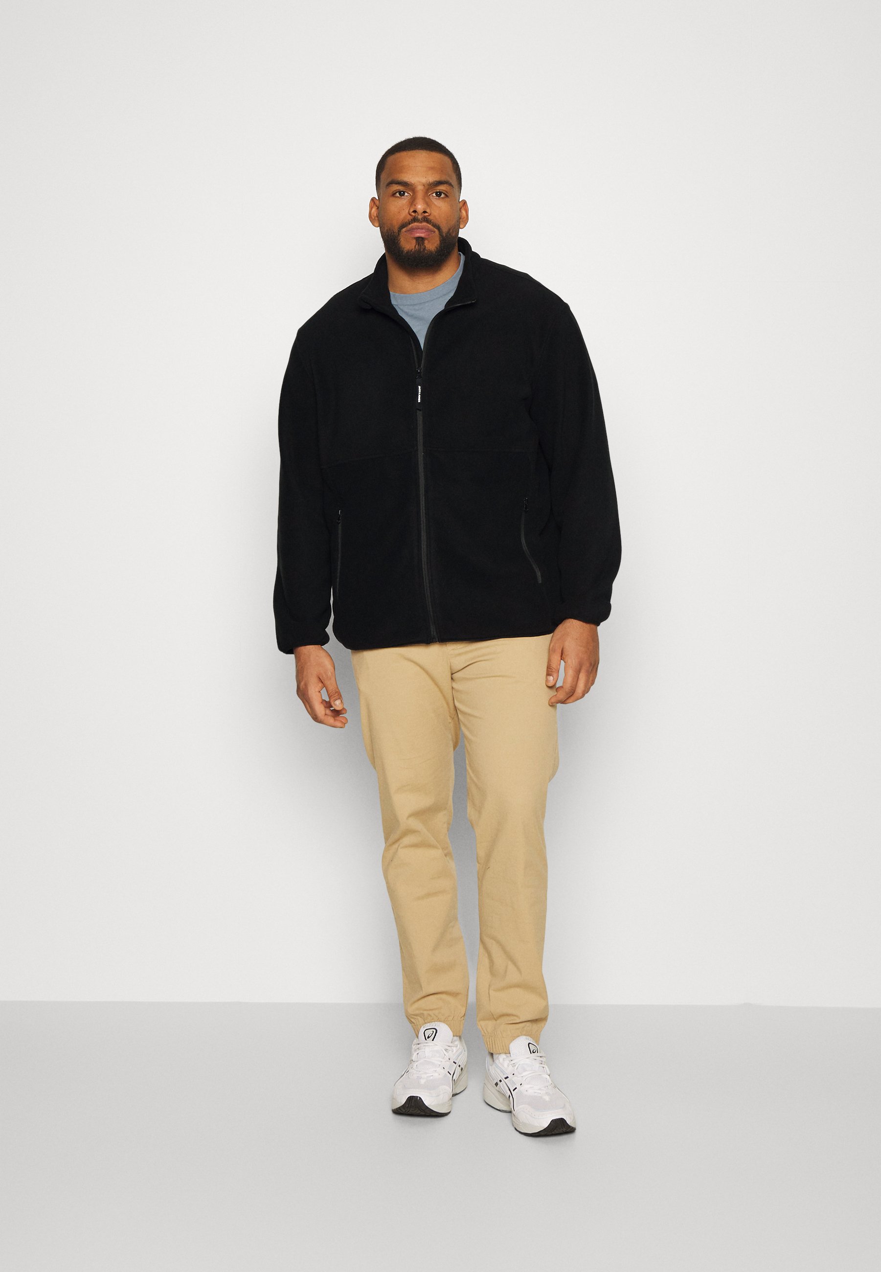 Jack &Jones JJPOWER - Fleece jacket - black