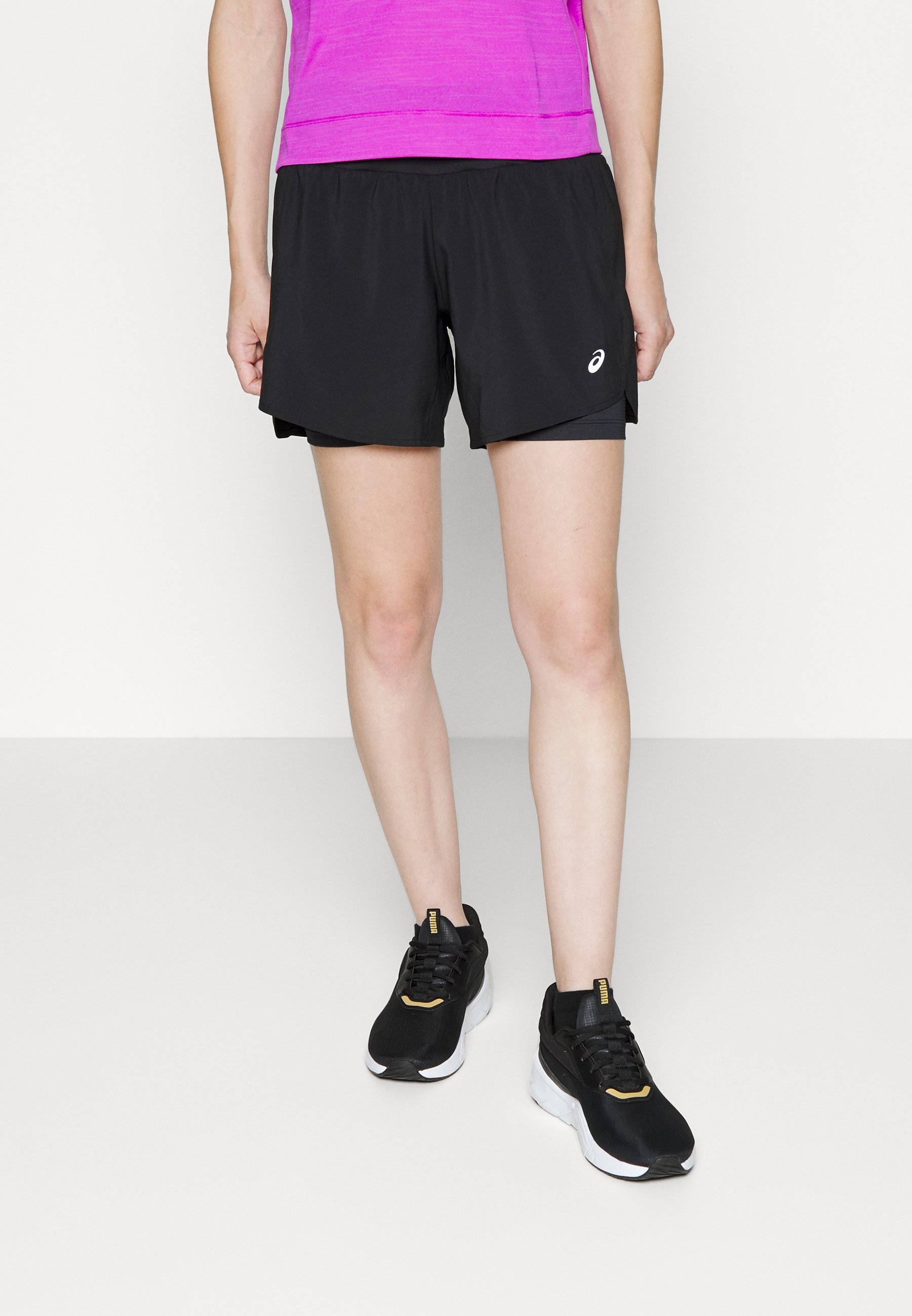 ASICS ROAD SHORT - Sports shorts - performance black/black