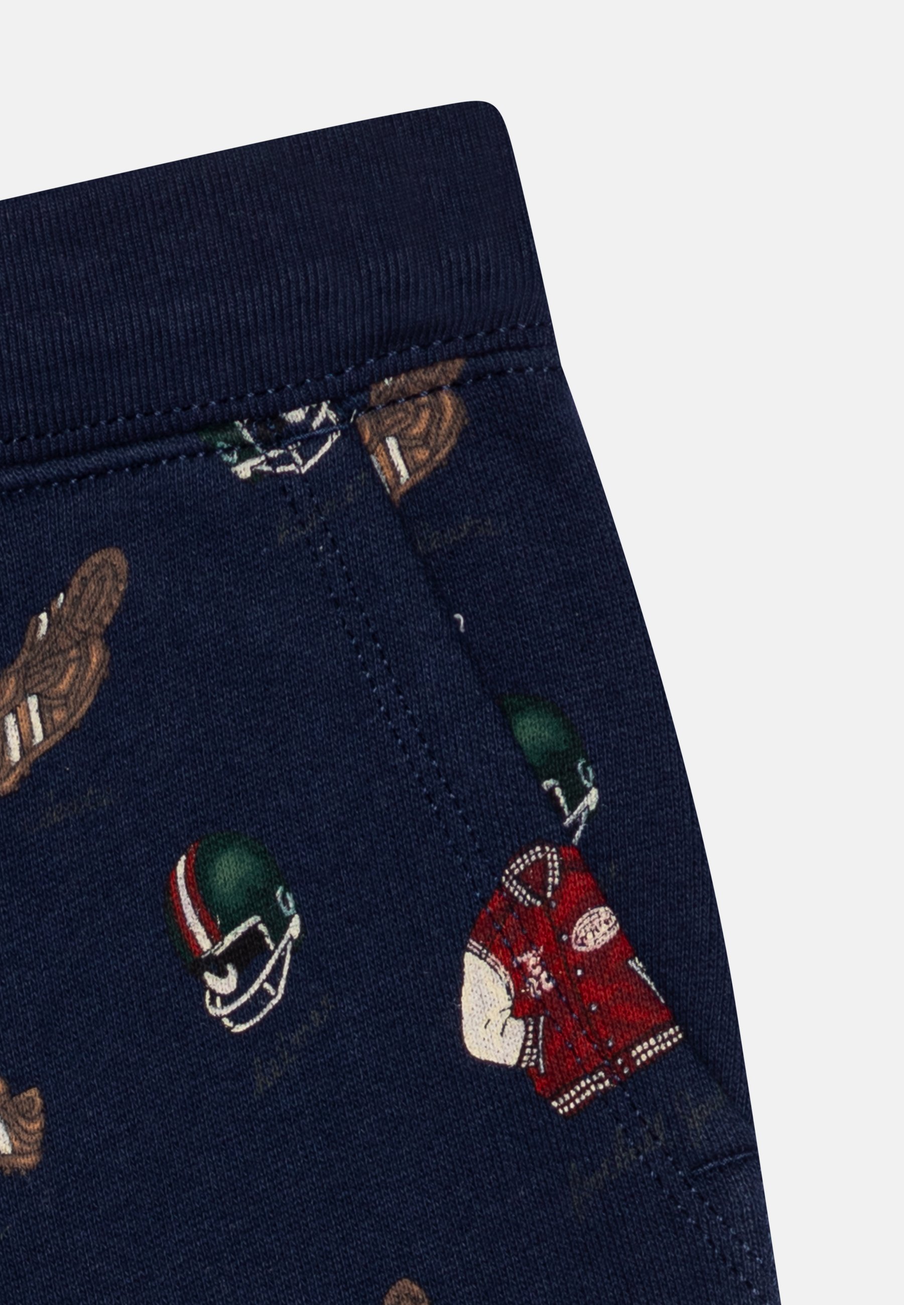 Polo Ralph Lauren ATHLETIC PANTS - Tracksuit bottoms - tossed football/navy/dark blue
