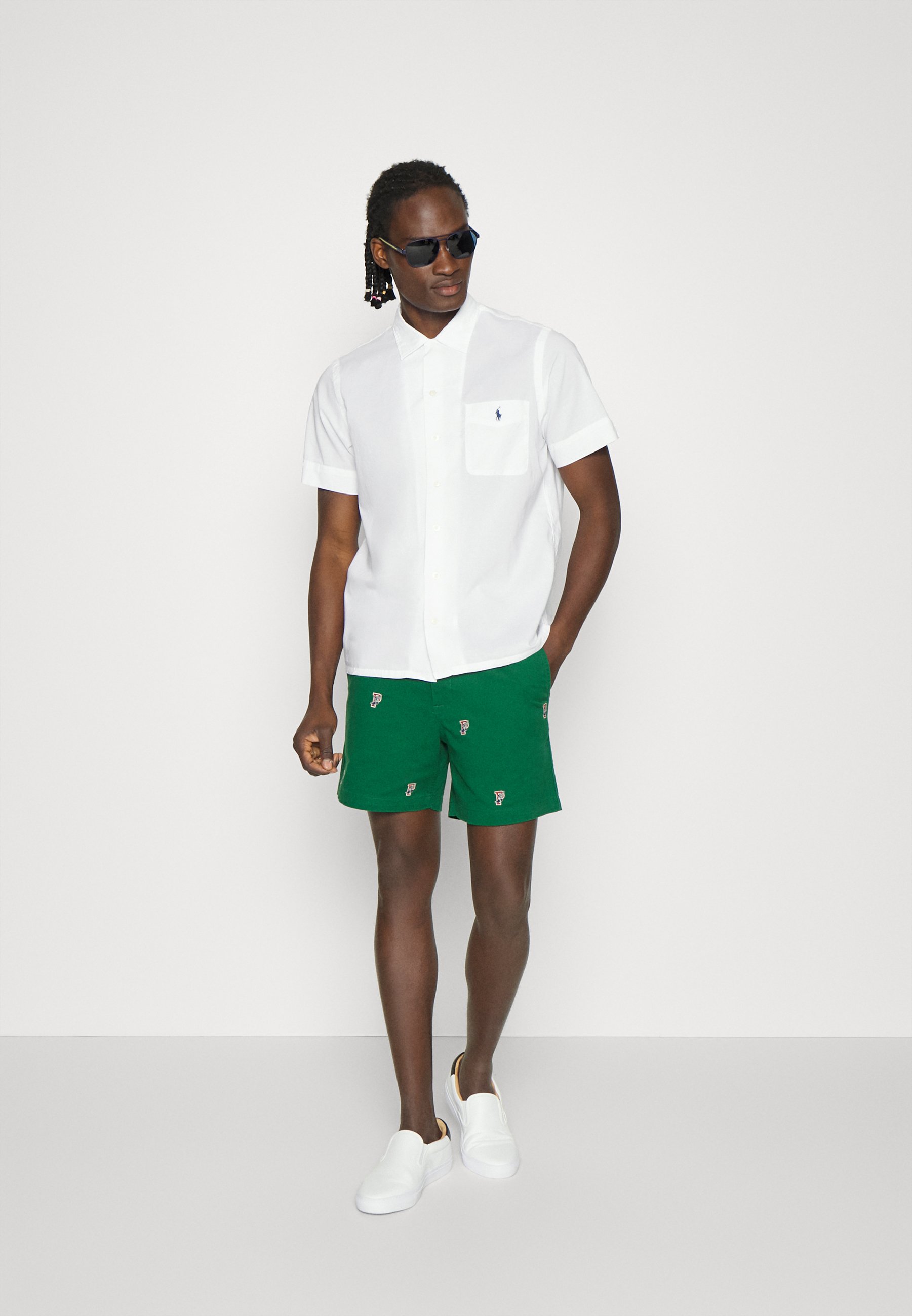 Polo Ralph Lauren SHORT SLEEVE SPORT SHIRT - Shirt - white