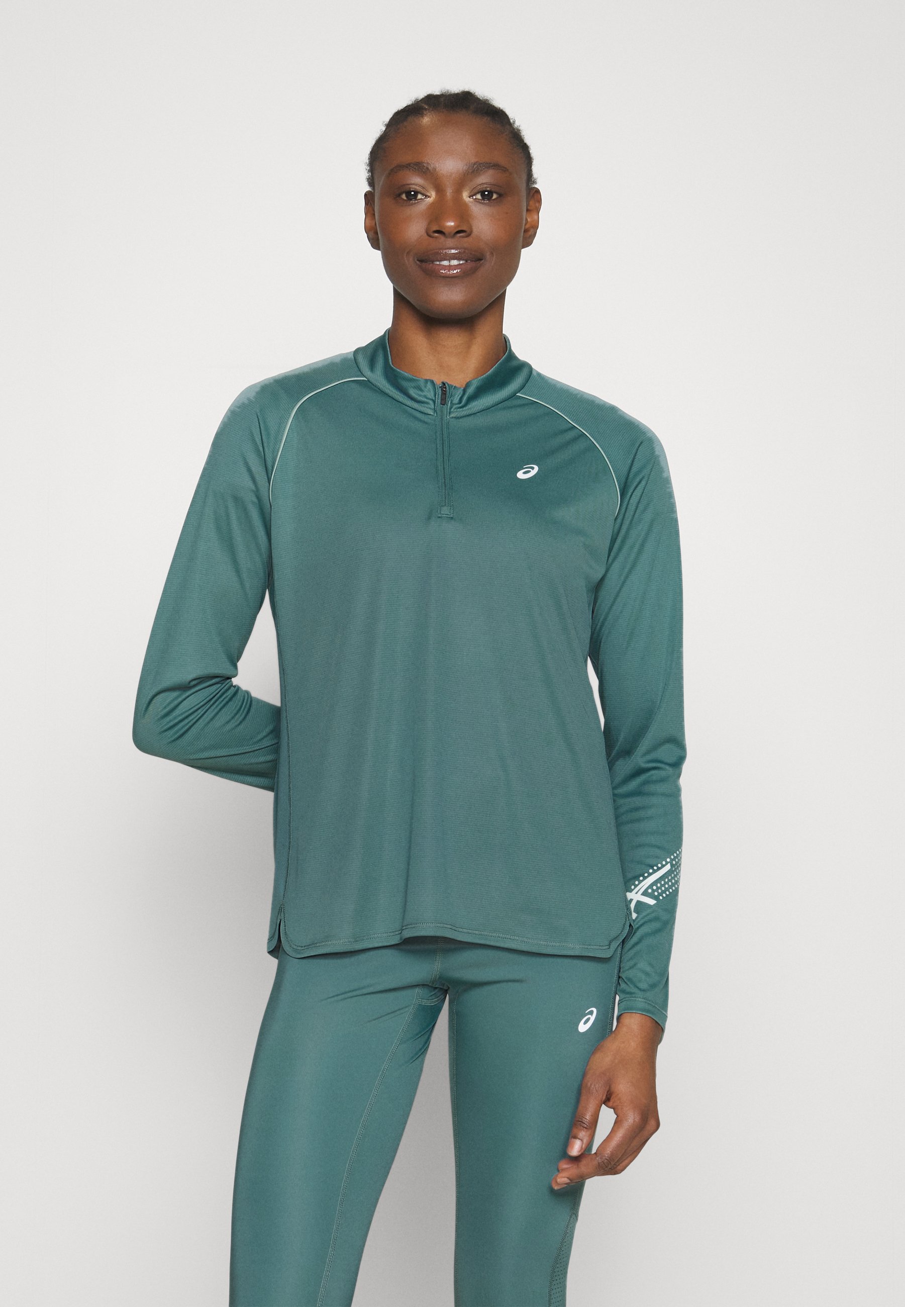 ASICS ICON - Sports T-shirt - foggy teal/blue aqua/teal