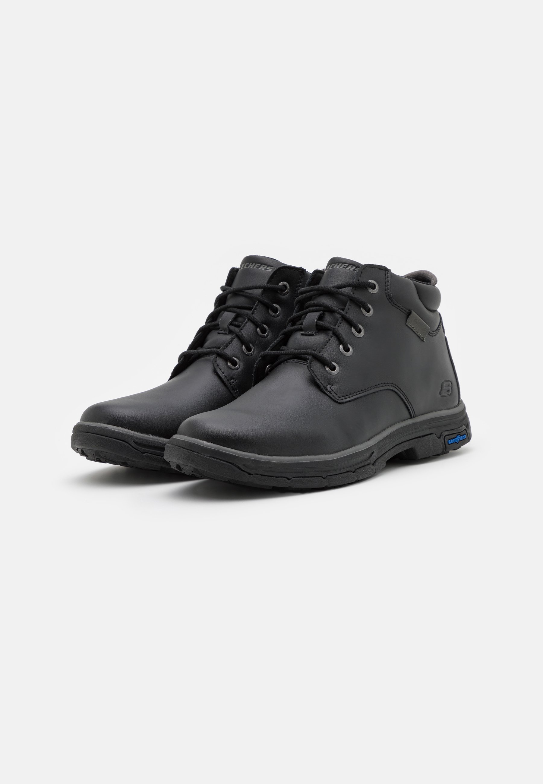 Skechers SEGMENT 2.0 - Lace-up ankle boots - black