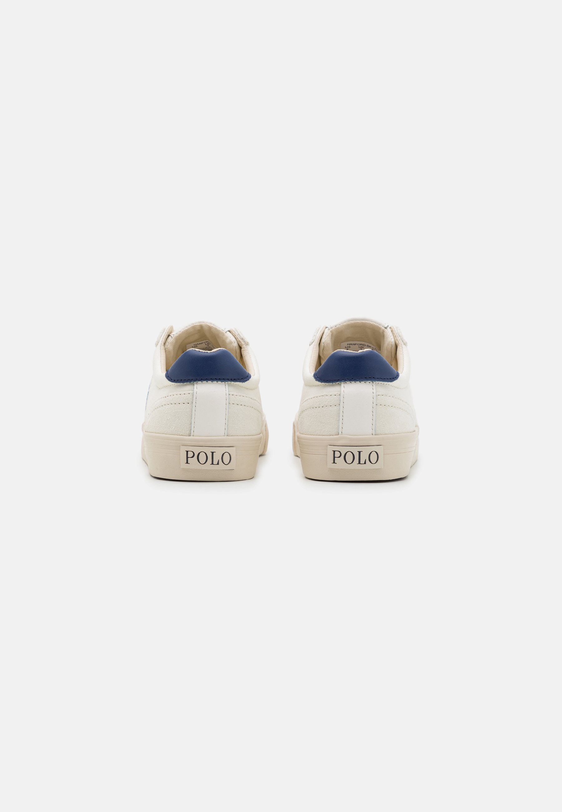 Polo Ralph Lauren HANFORD LACE UNISEX - Trainers - warm white/white