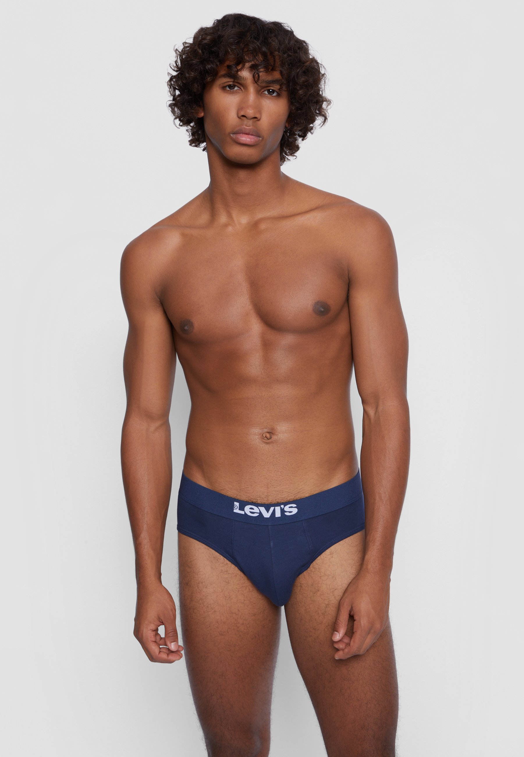 Levi's® MEN SOLID BASIC BRIEF 2 PACK - Pants - navy/dark blue
