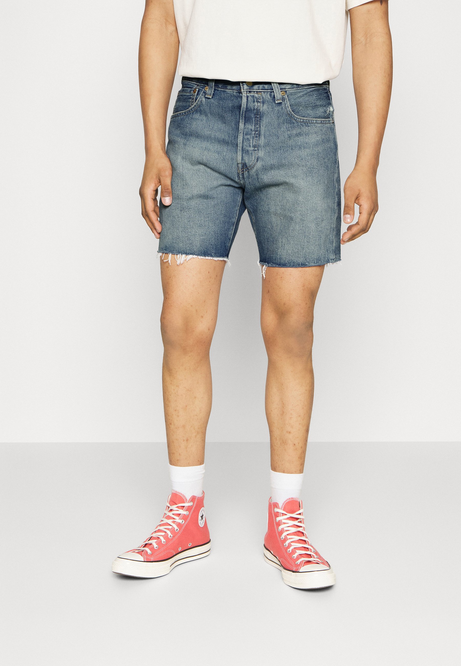 Levi's® 501® '93 SHORTS - Denim shorts - blue denim/blue/blue denim