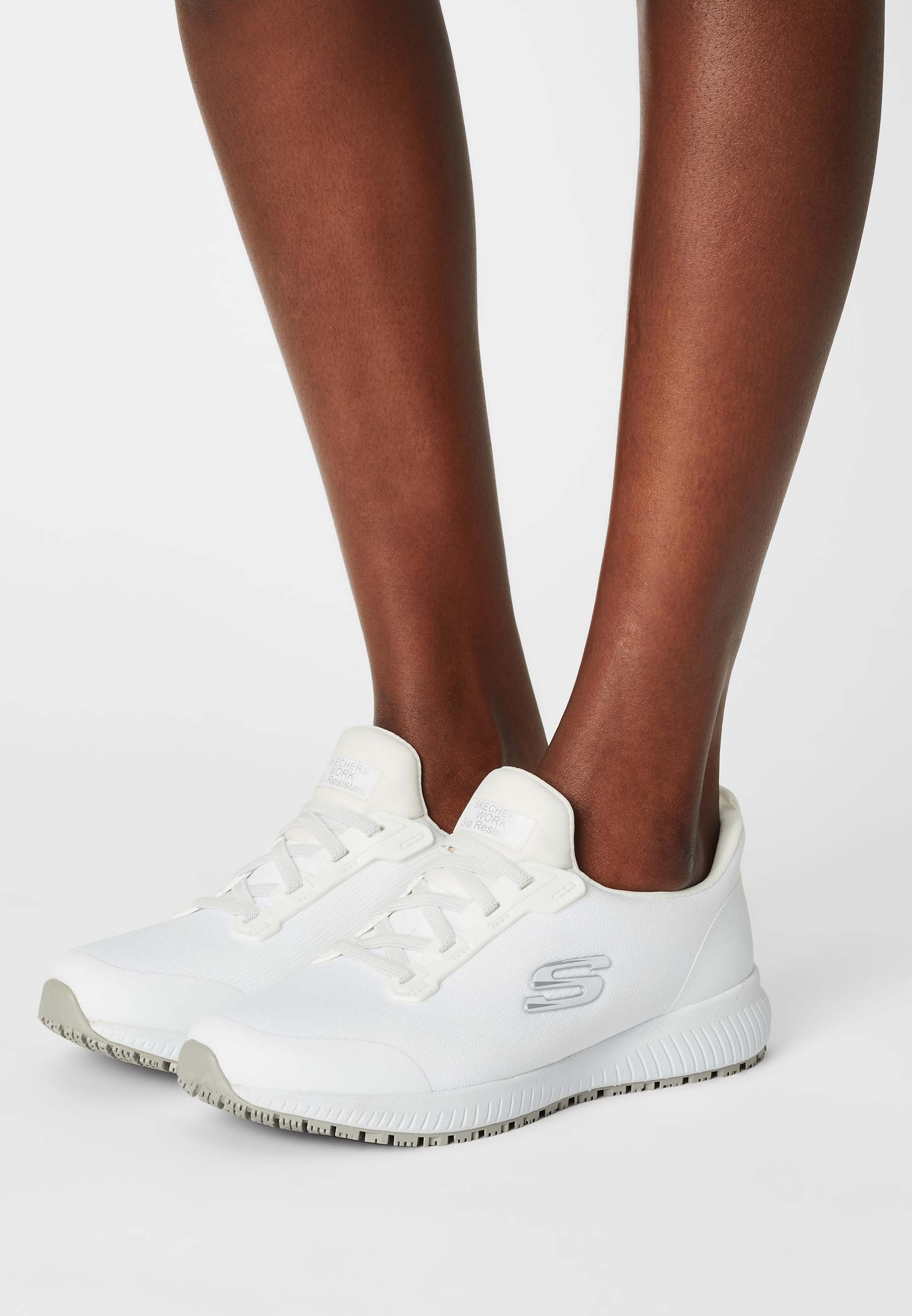 Skechers SQUAD  - Trainers - white