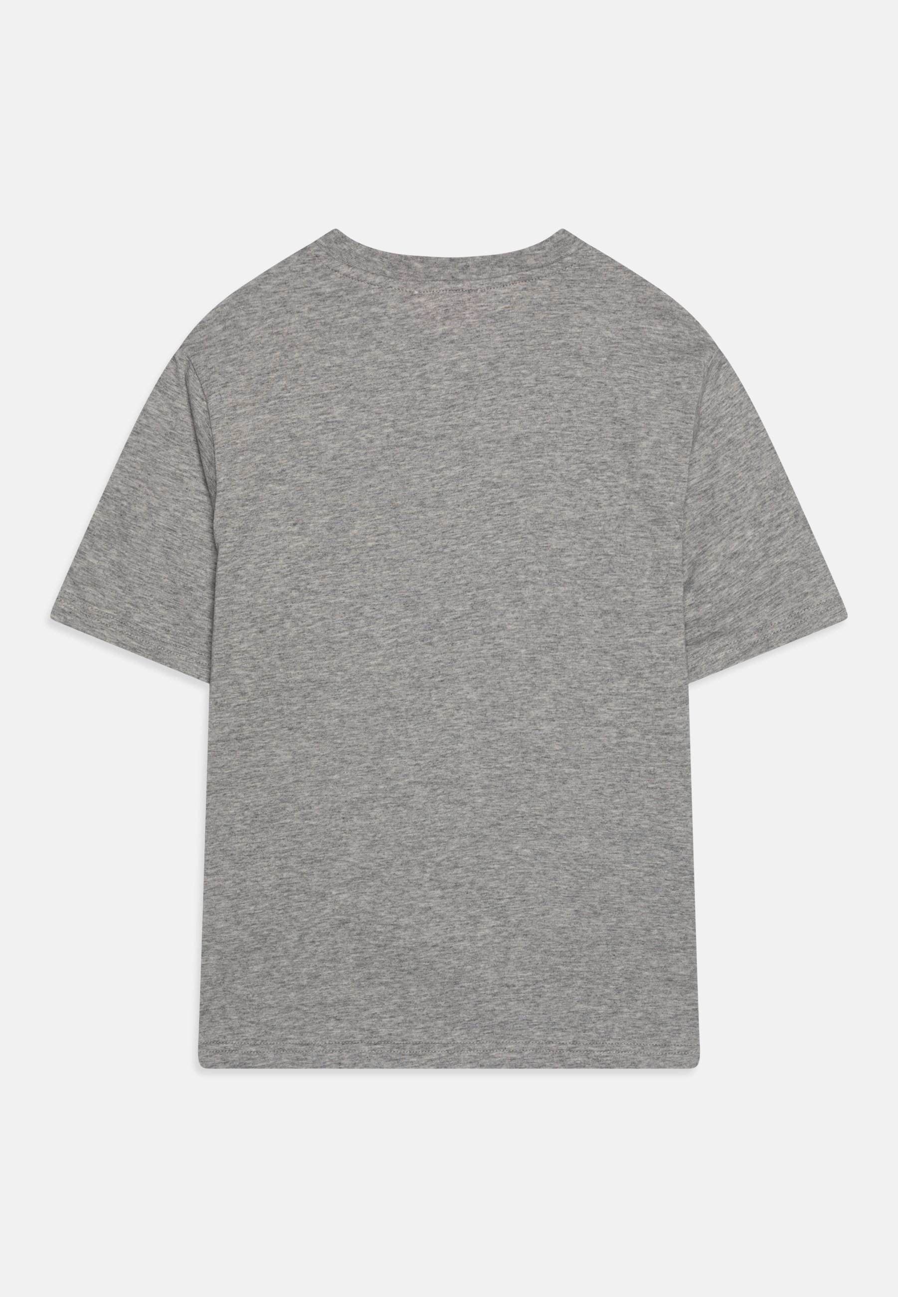 Diesel TRIG OVER UNISEX - Print T-shirt - grigio melange nuovo/grey