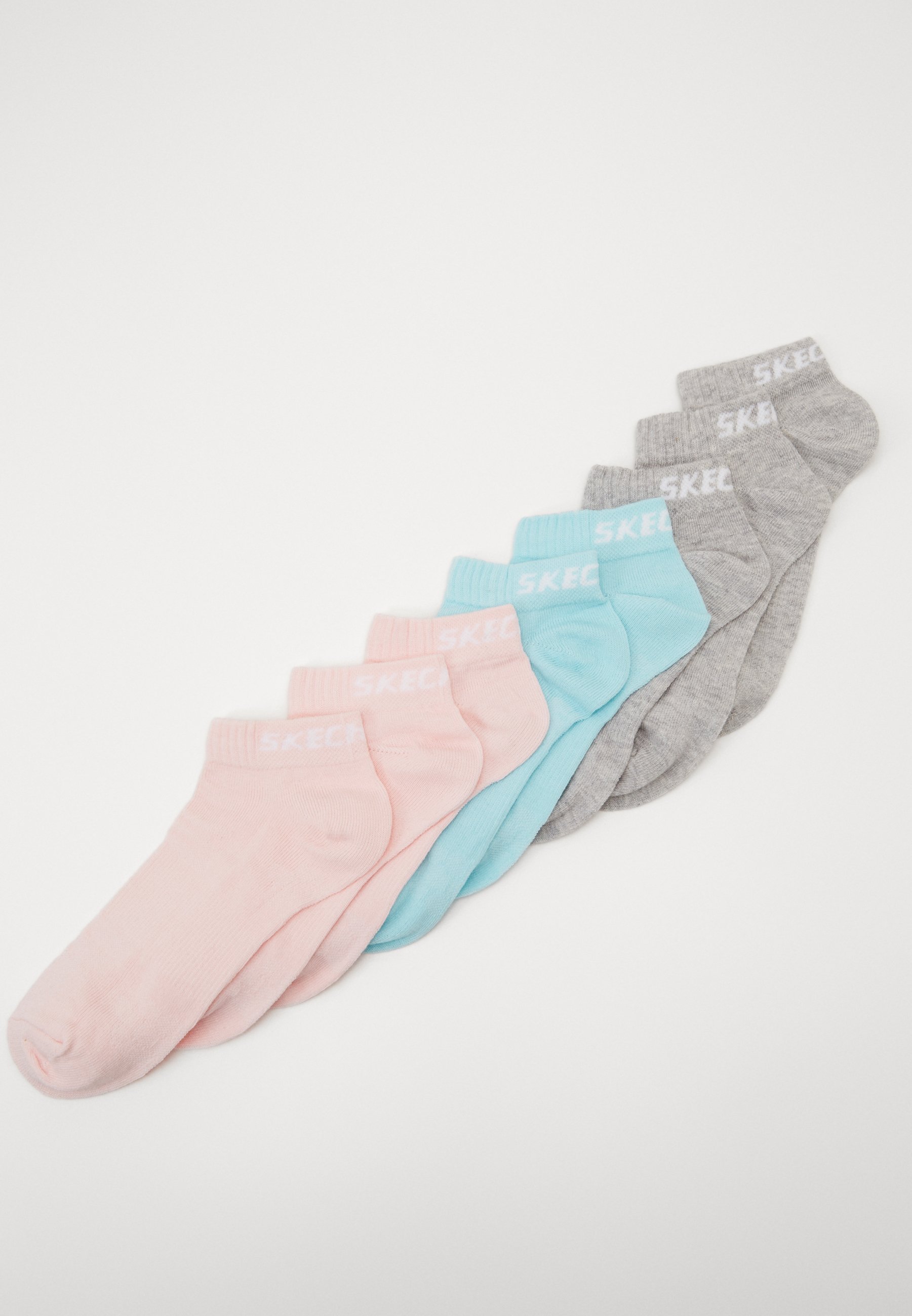 Skechers BASIC SNEAKER VENTILATION 8 PACK - Socks - turquoise