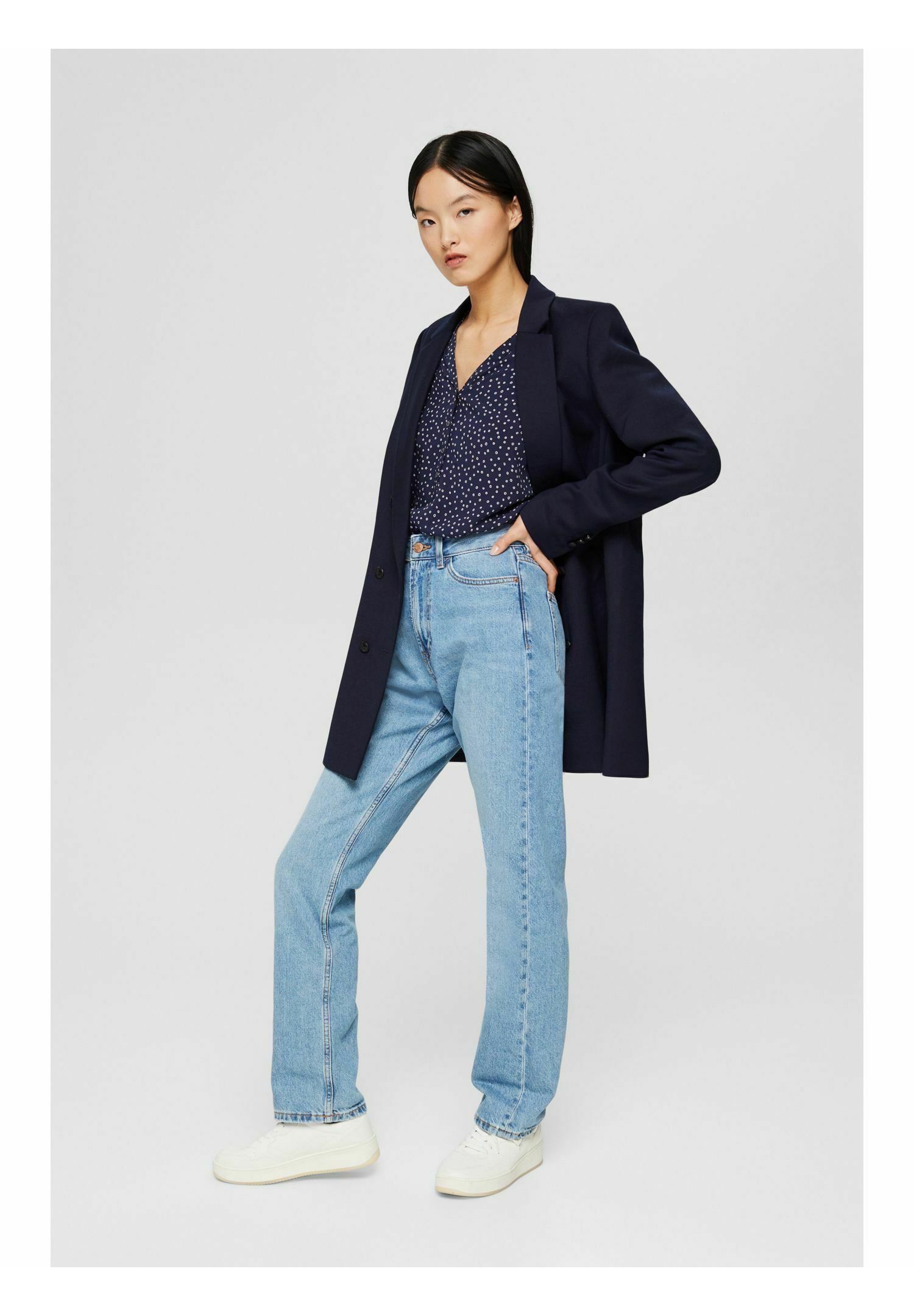 Esprit CORE FLUID  - Blouse - new navy/blue