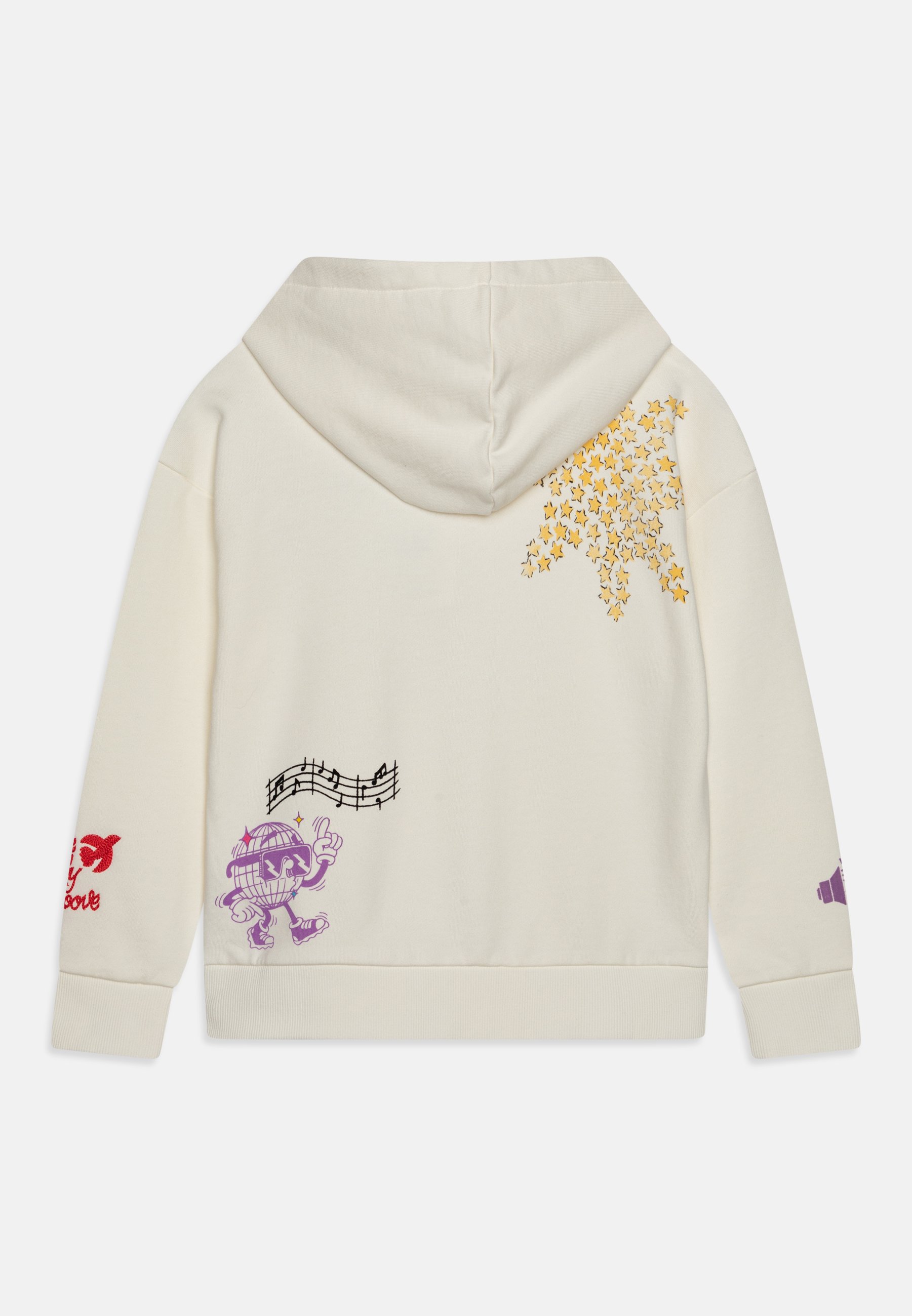 Scotch & Soda LOOSE FIT ARTWORK HOODIE - Hoodie - off-white