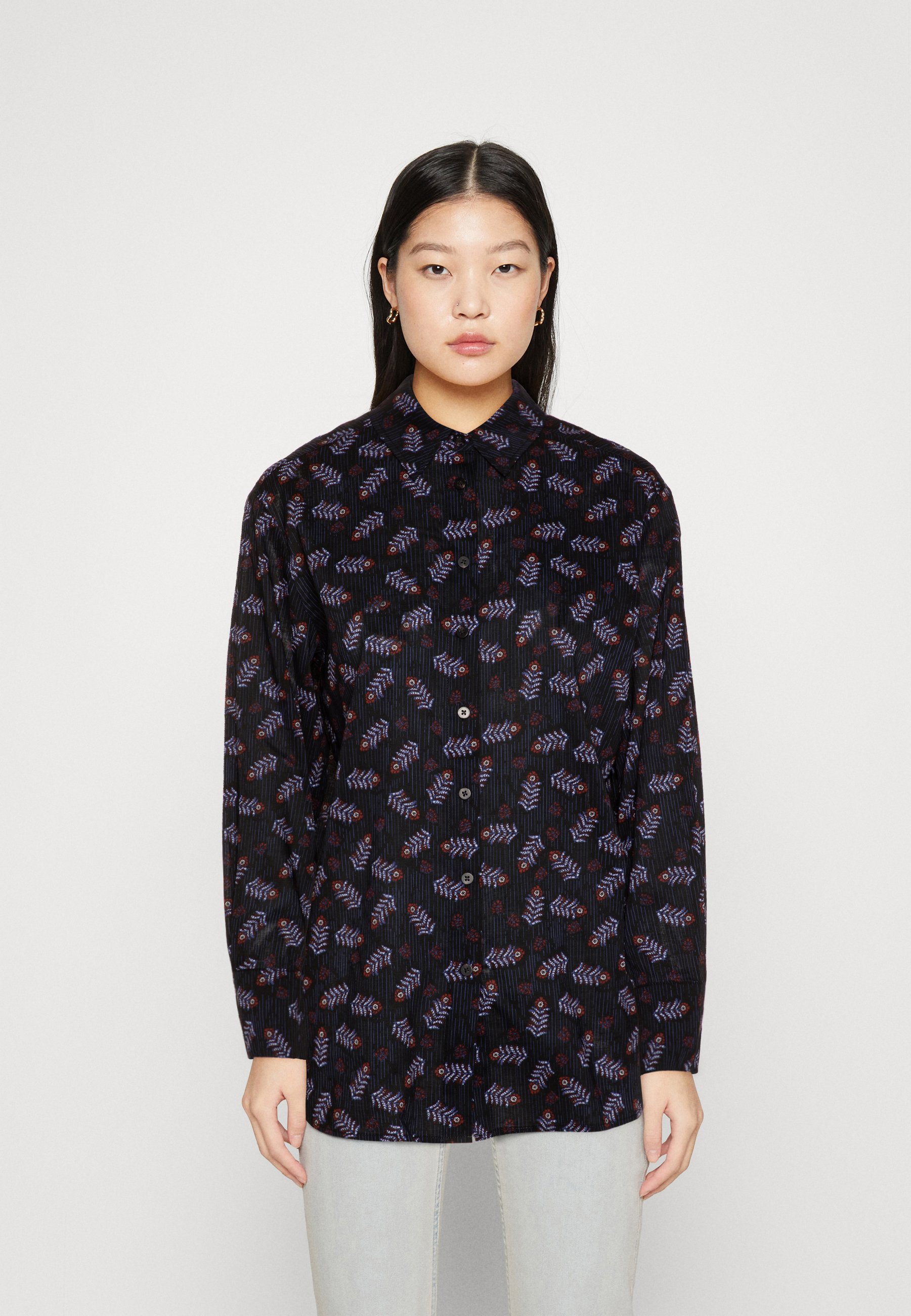 Scotch & Soda ALL OVER PRINTED RELAXED FIT  - Button-down blouse - multi-coloured