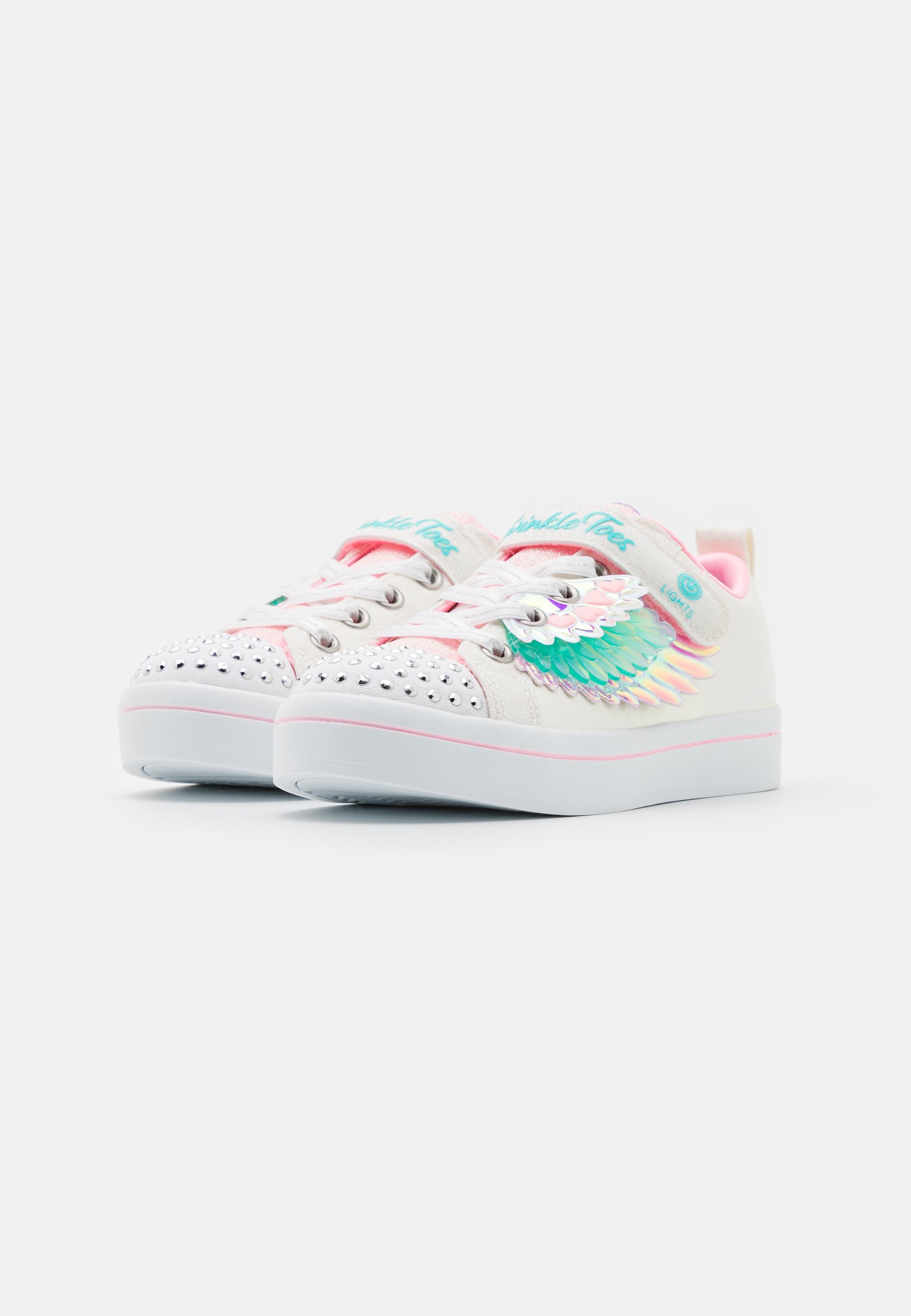 Skechers TWI-LITES 2.0 - Trainers - white/multi-coloured/white