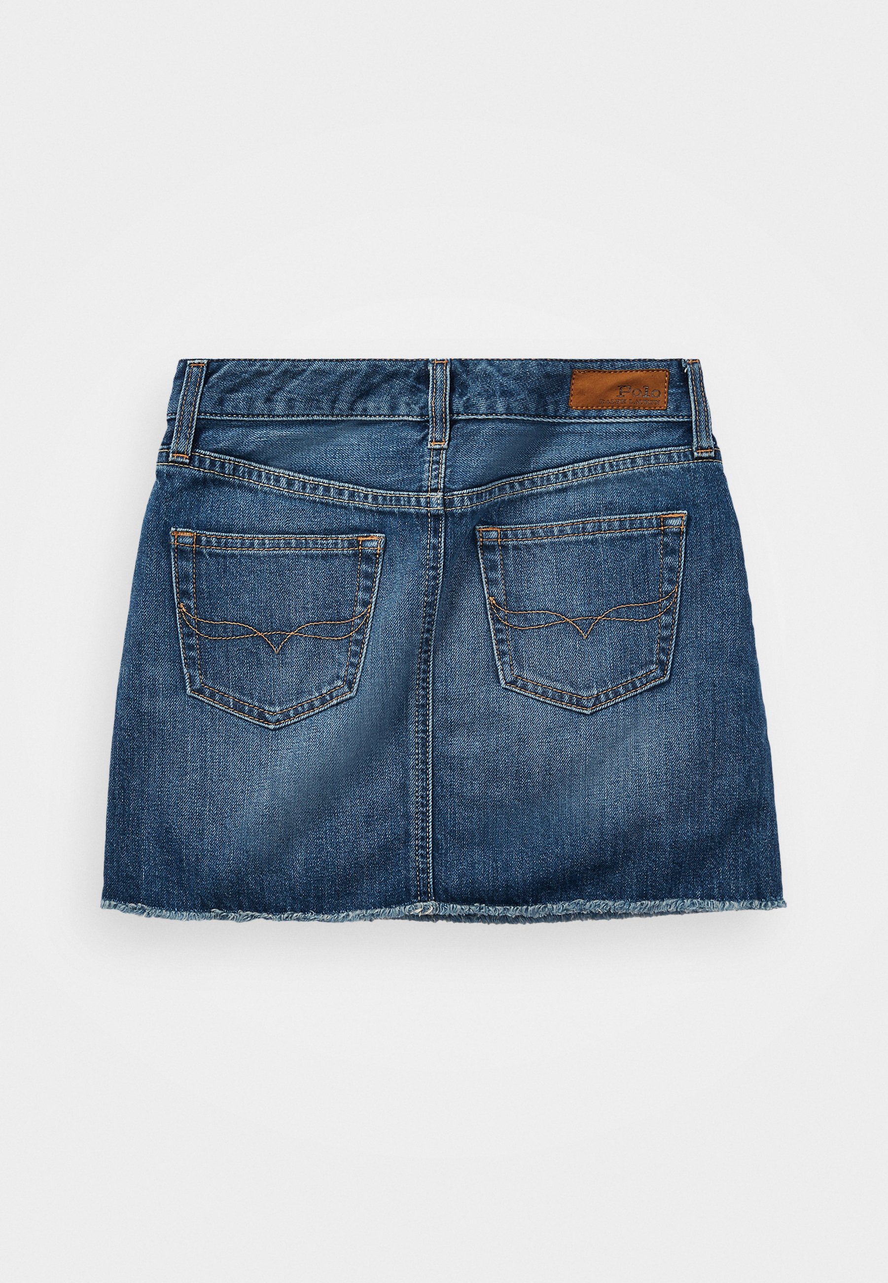 Polo Ralph Lauren SKIRT - Denim skirt - bales wash/blue denim